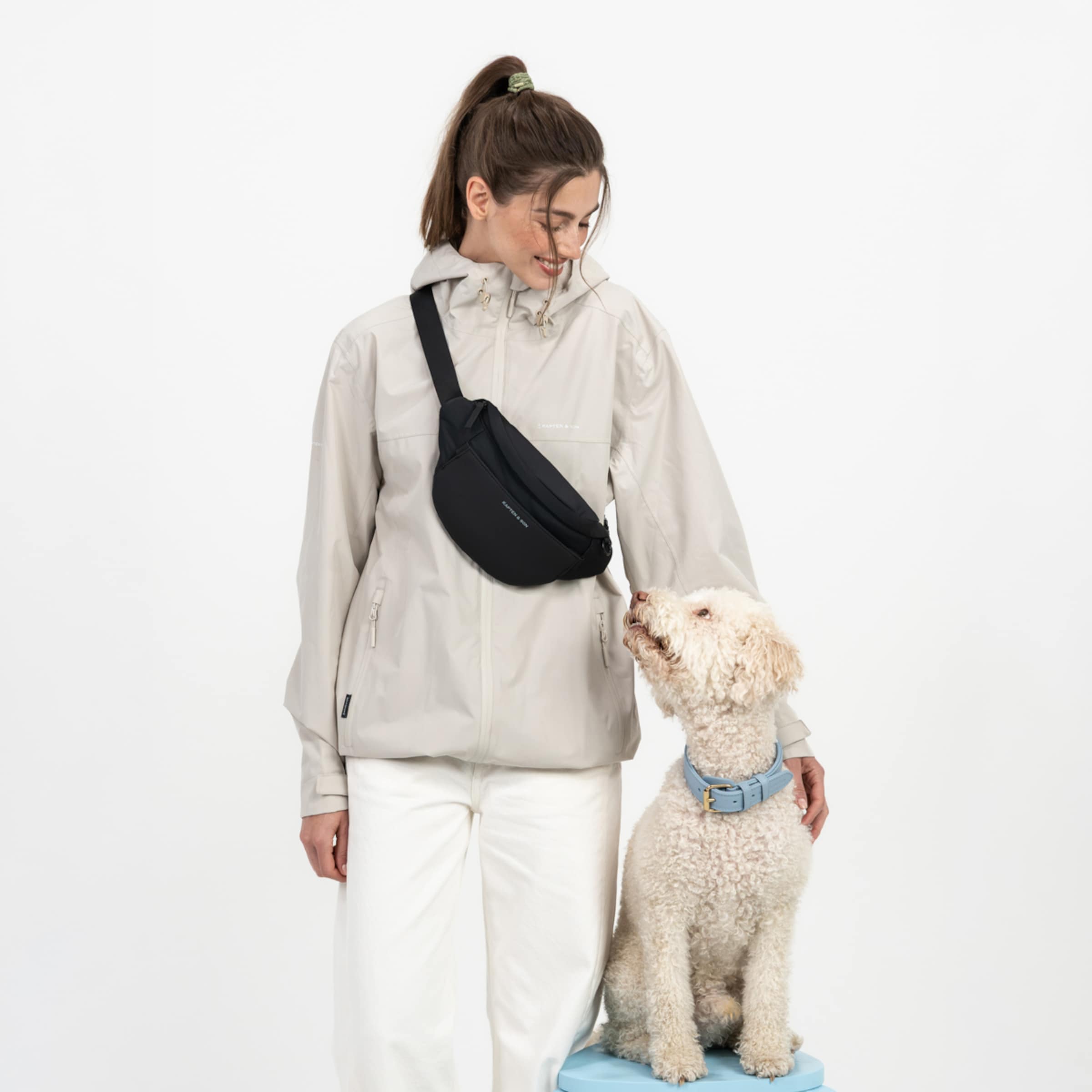 Eli Dog Bag All Black