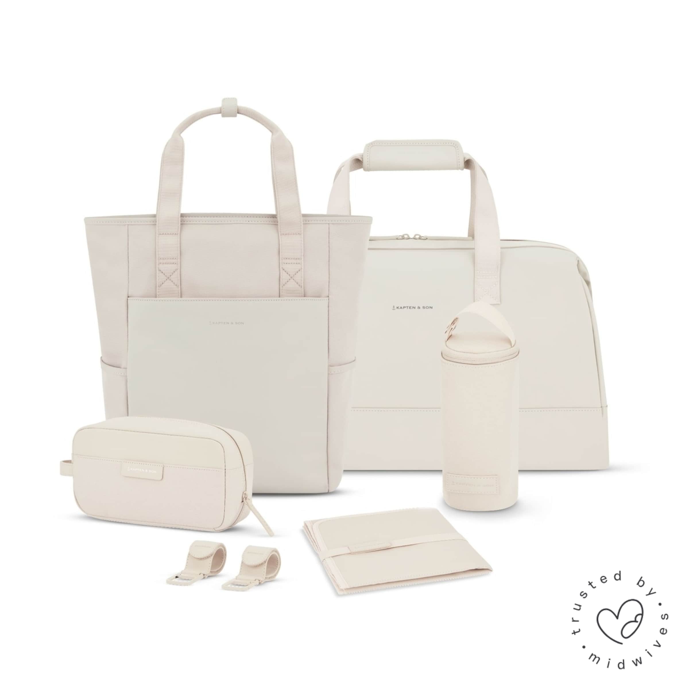 Parent Prep Set Lindby Diaper Sandstone