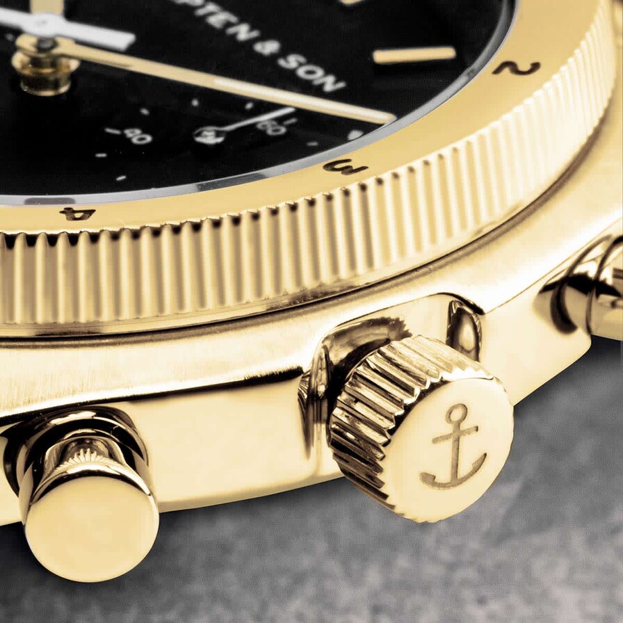Rise Small, Rise Small Gold Black Steel, Goud, Afbeelding 4 van 5