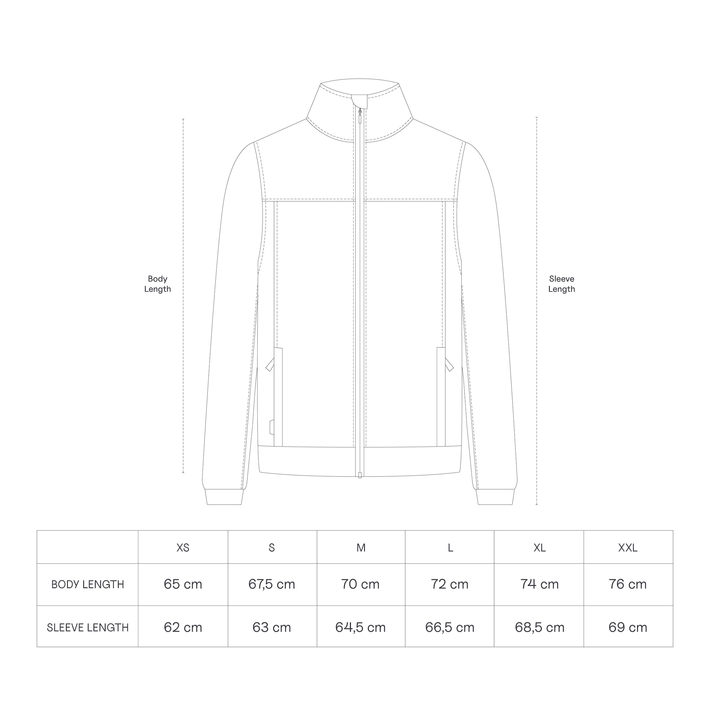 Fleece 3in1 Winter Jacket All Black