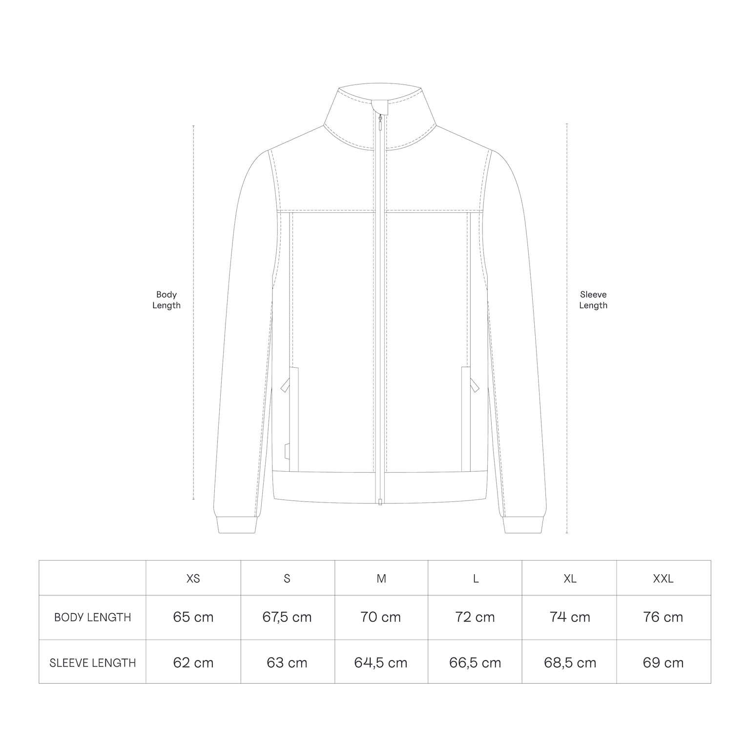 Fleece 3in1 Winter Jacket, Fleece 3in1 Winter Jacket All Black Schwarz, Bild 18 von 18