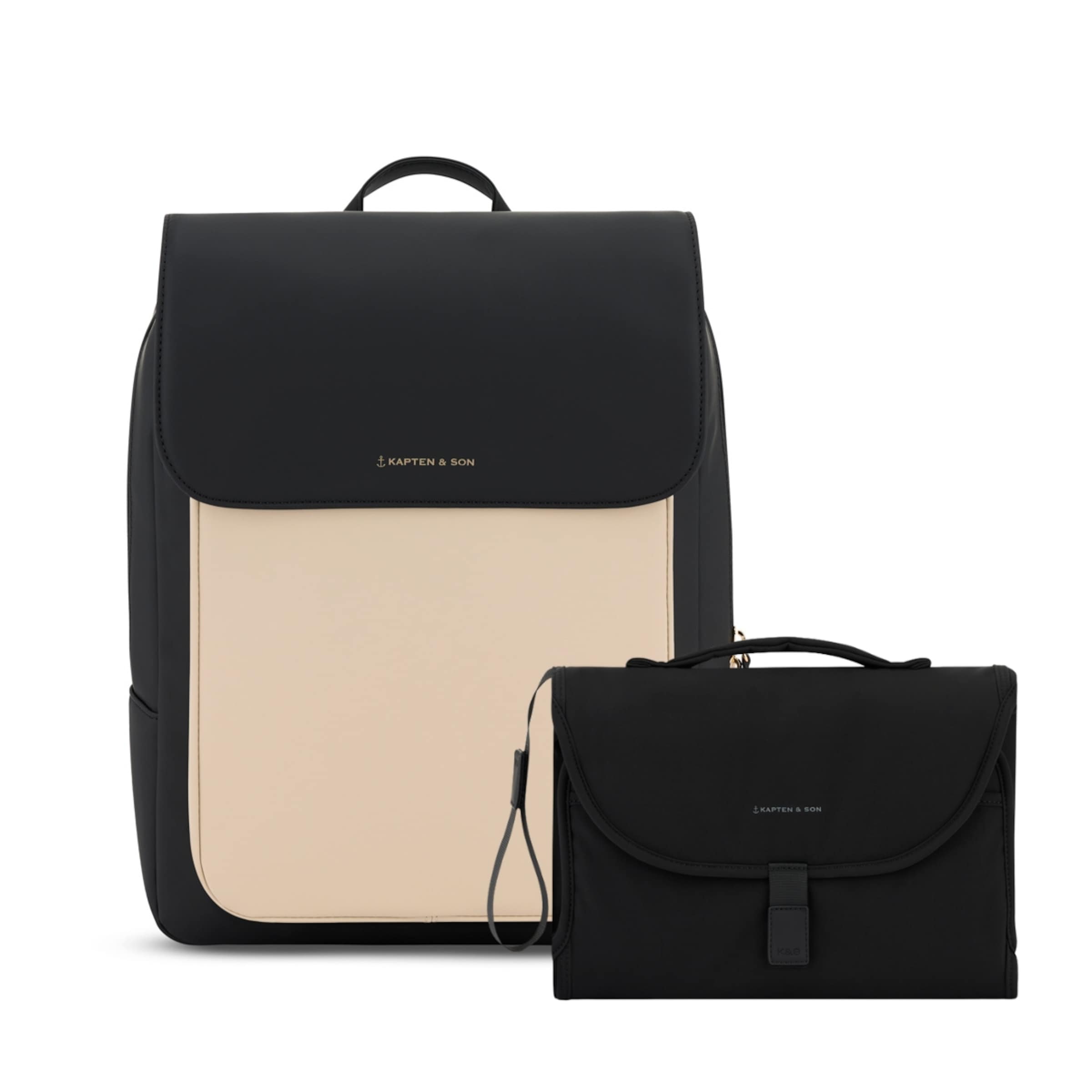 Tromso Diaper Inlay Set Cream Black