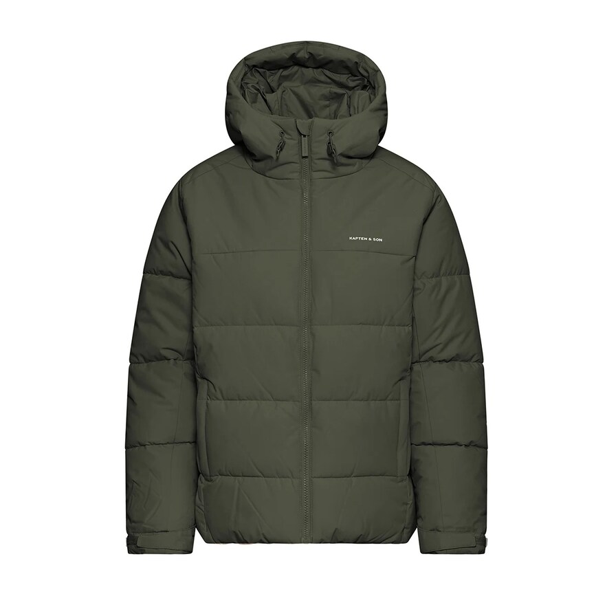 Short Winter Puffer Jacket, Short Winter Puffer Jacket Olive Olive, Bild 1 von 8