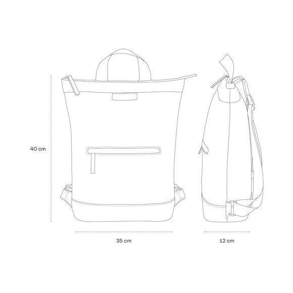 Umea Sand Grey - Backpacks | Kapten & Son