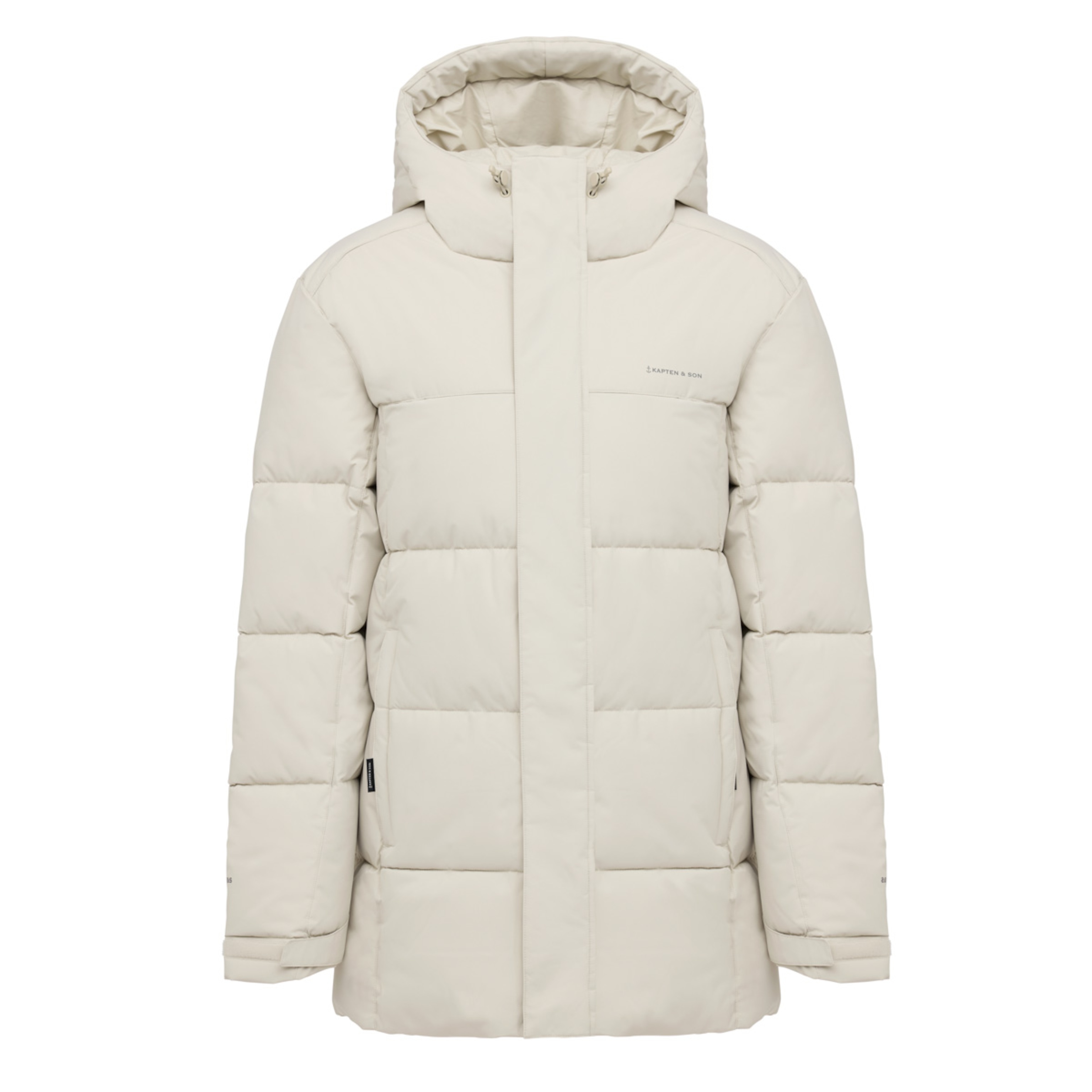 Niet geselecteerd, Winter Puffer Jacket, Winter Puffer Jacket Sandstone, Sandstone
