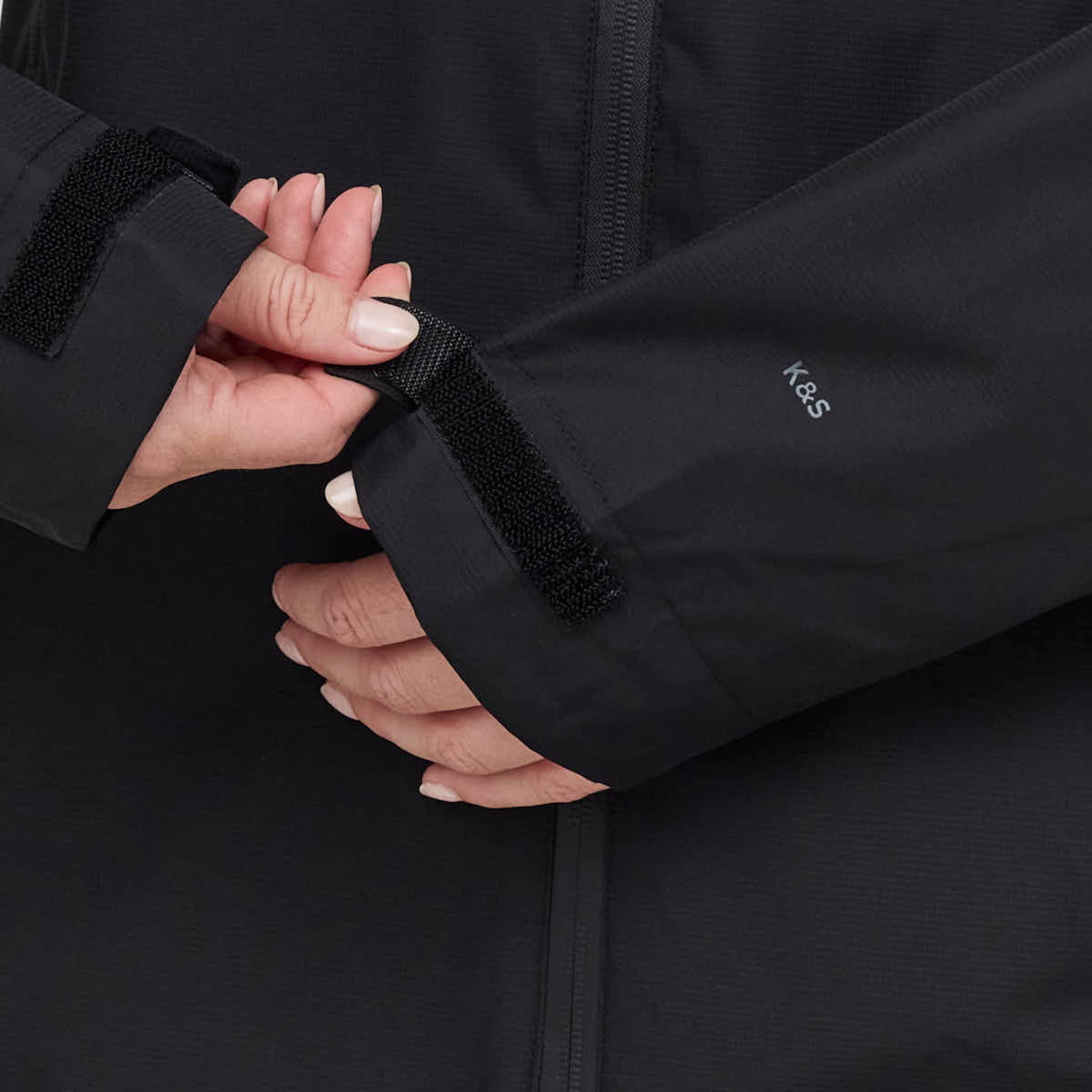 Puffer 3in1 Rain Jacket All Black