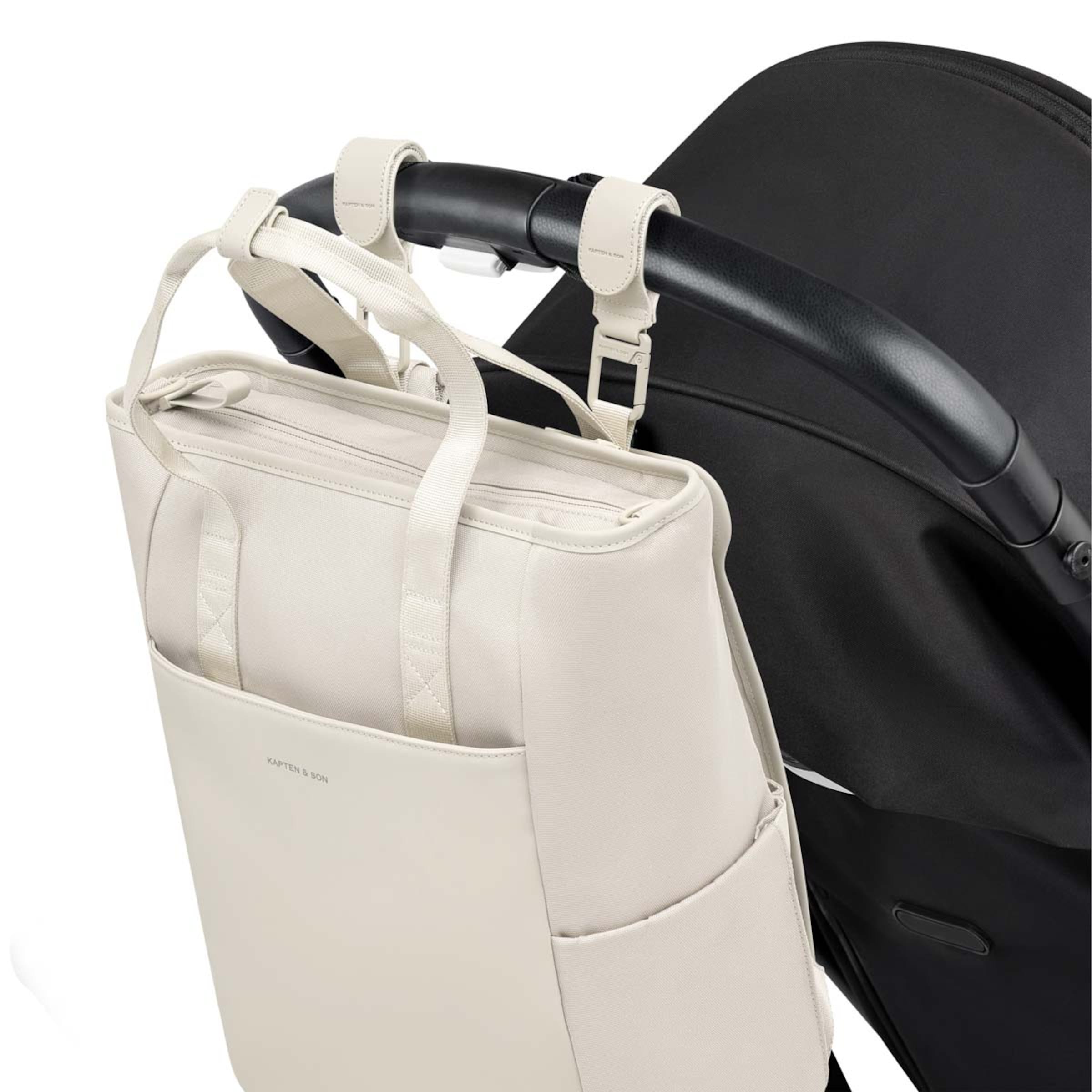 Lindby Pro Diaper Backpack Set Sandstone