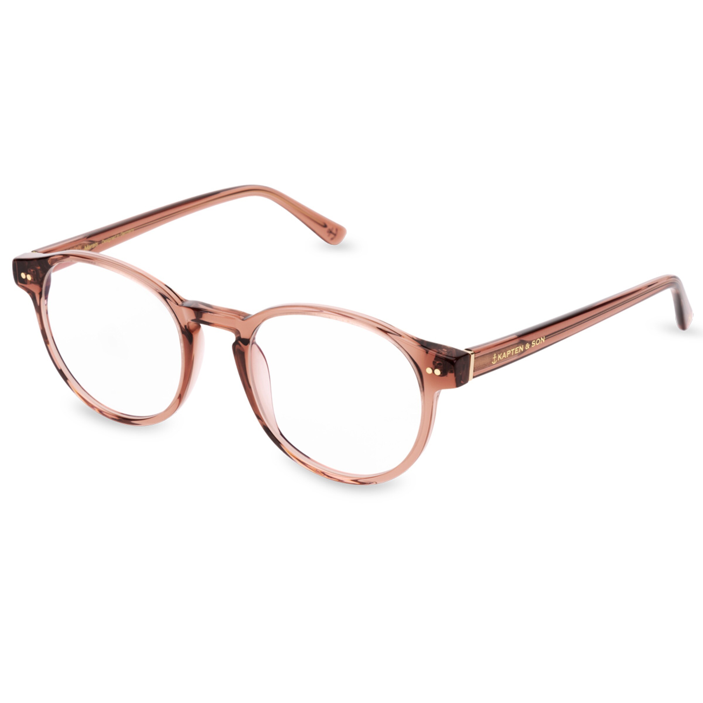 Kpten & Son Marais Small Transparent Rose mit Sehstärke