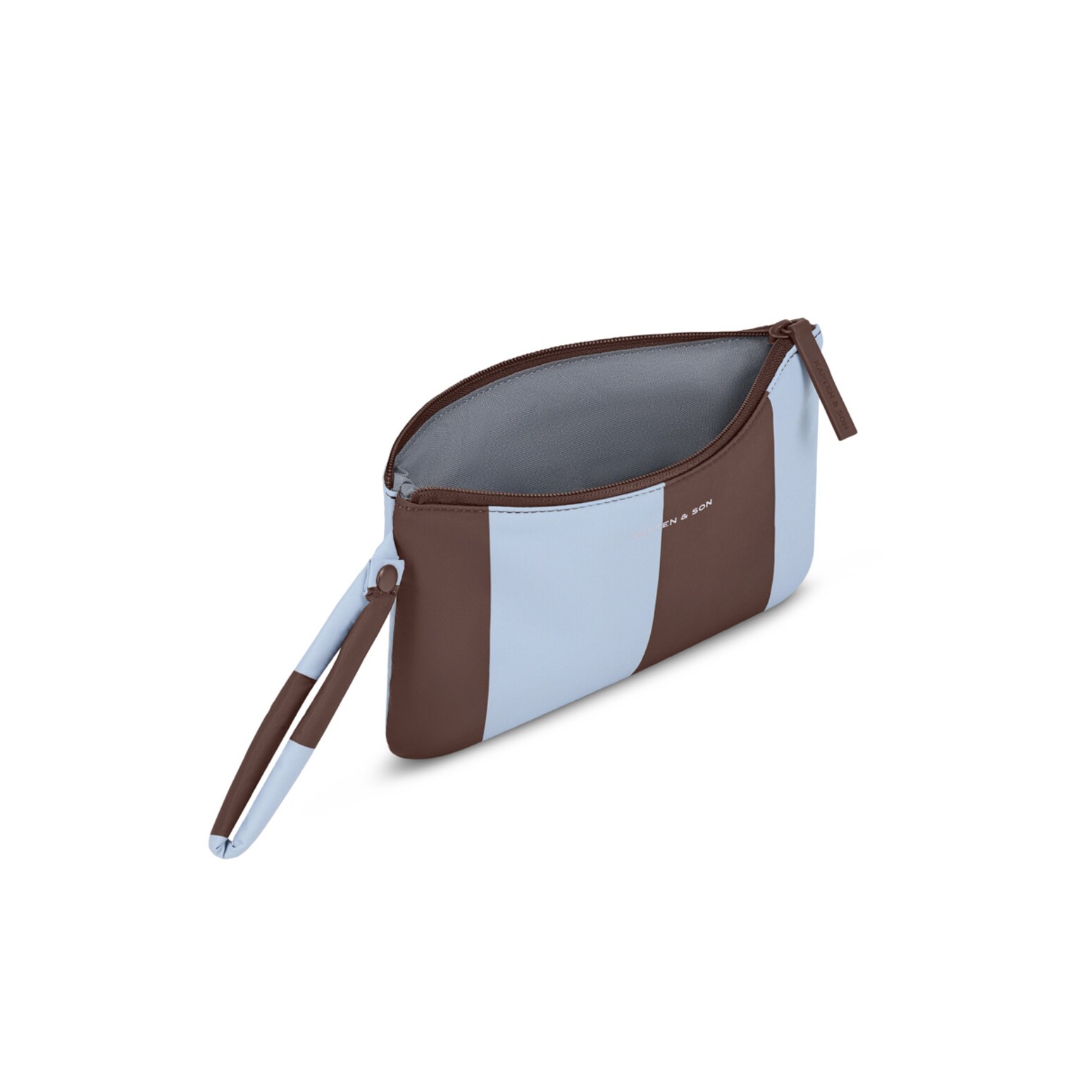 Essential Pouch, Essentials Pouch Chocolate Brown/Striped, Sandstone, Image 2 of 5