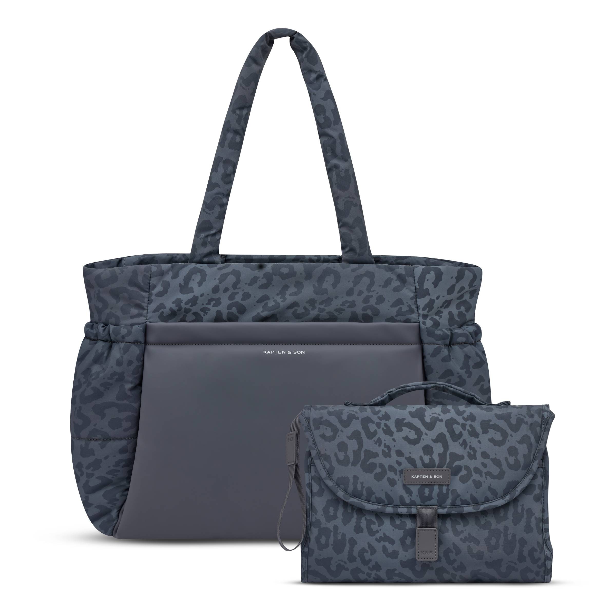 Hellvi Cloud Large Diaper Inlay Set Leo Dark Grey