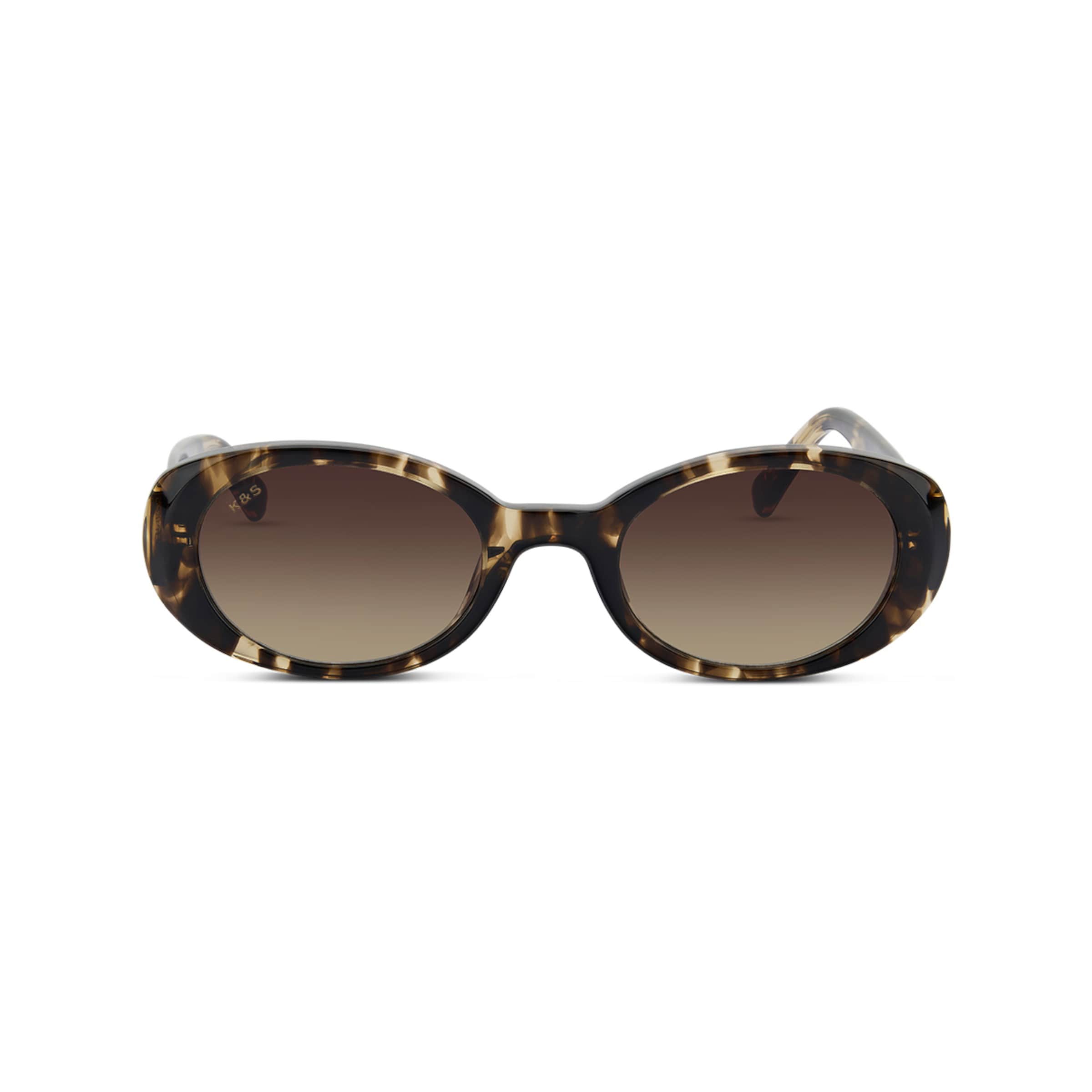 Milan Crystal Tortoise Brown