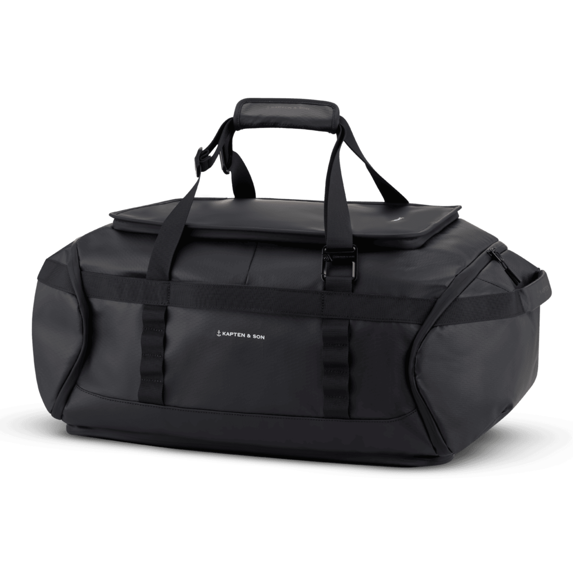 Lisbon Duffle Backpack Large All Black