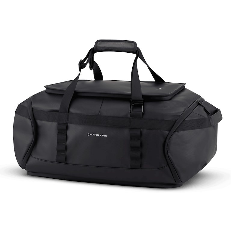 Lisbon Duffle Large, Lisbon Duffle Backpack Large All Black , Black