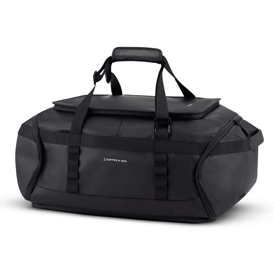 Lisbon Duffle Large, Lisbon Duffle Backpack Large All Black , Zwart, Afbeelding 1 van 15
