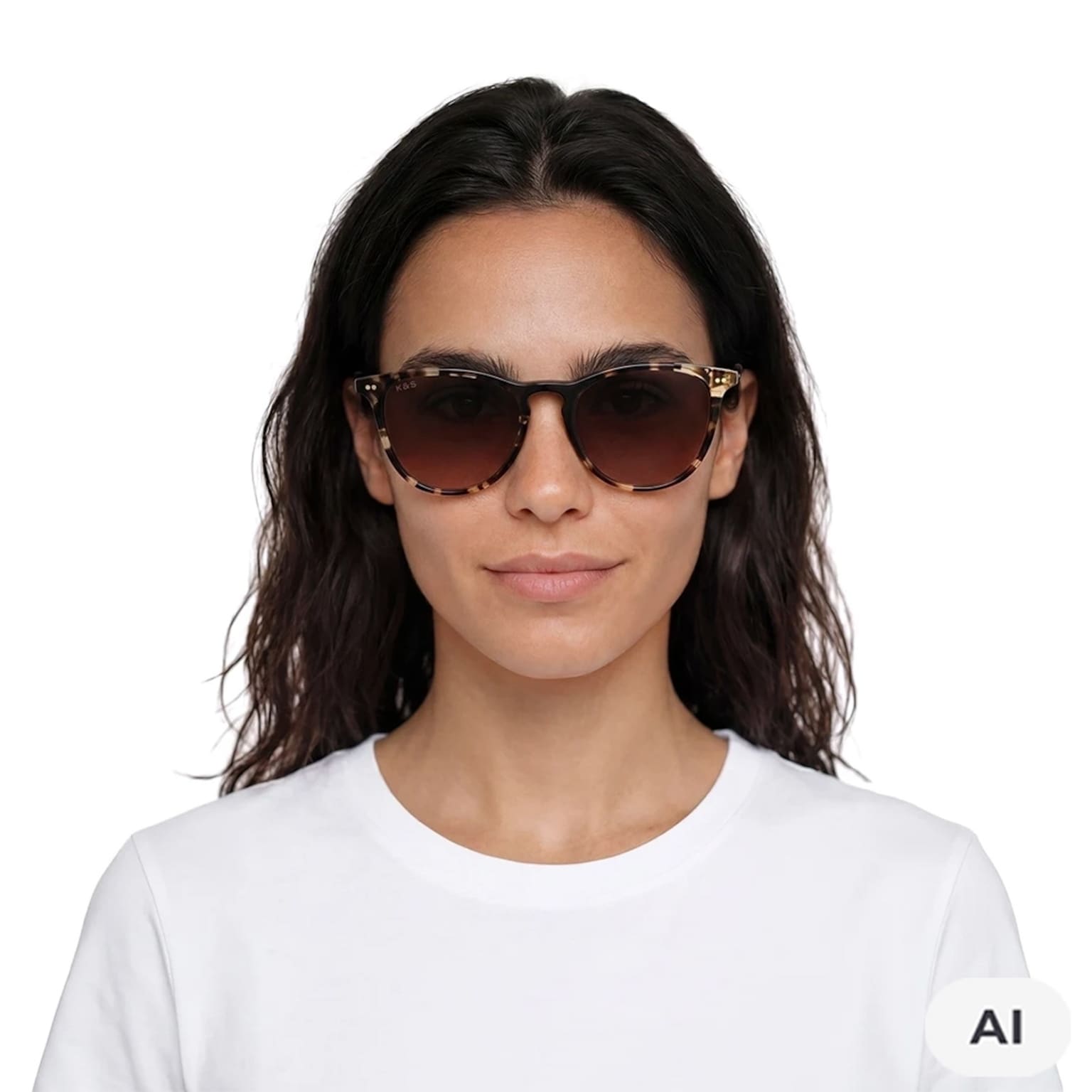 Rome, Rome Crystal Tortoise Brown Creme, Bild 3 von 6