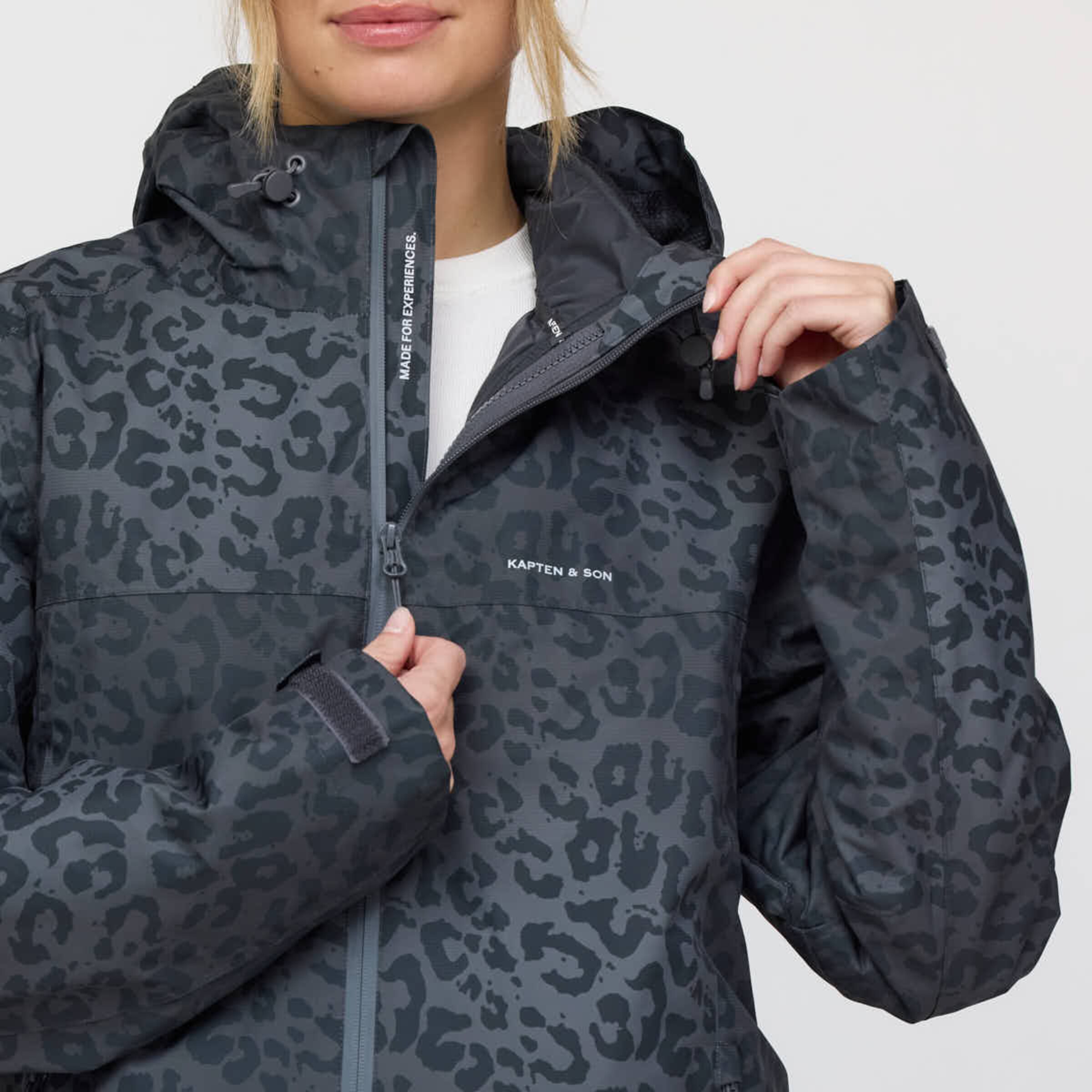 Puffer 3in1 Rain Jacket Leo Dark Grey