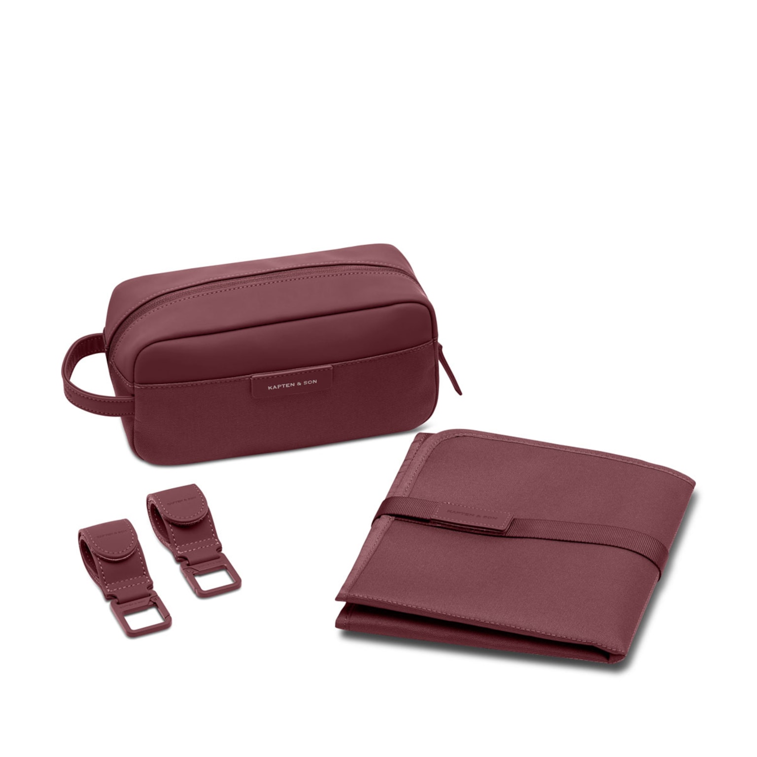 Bergen Pro Diaper, Bergen Pro Diaper Backpack Set Burgundy, Burgundy, Afbeelding 7 van 11