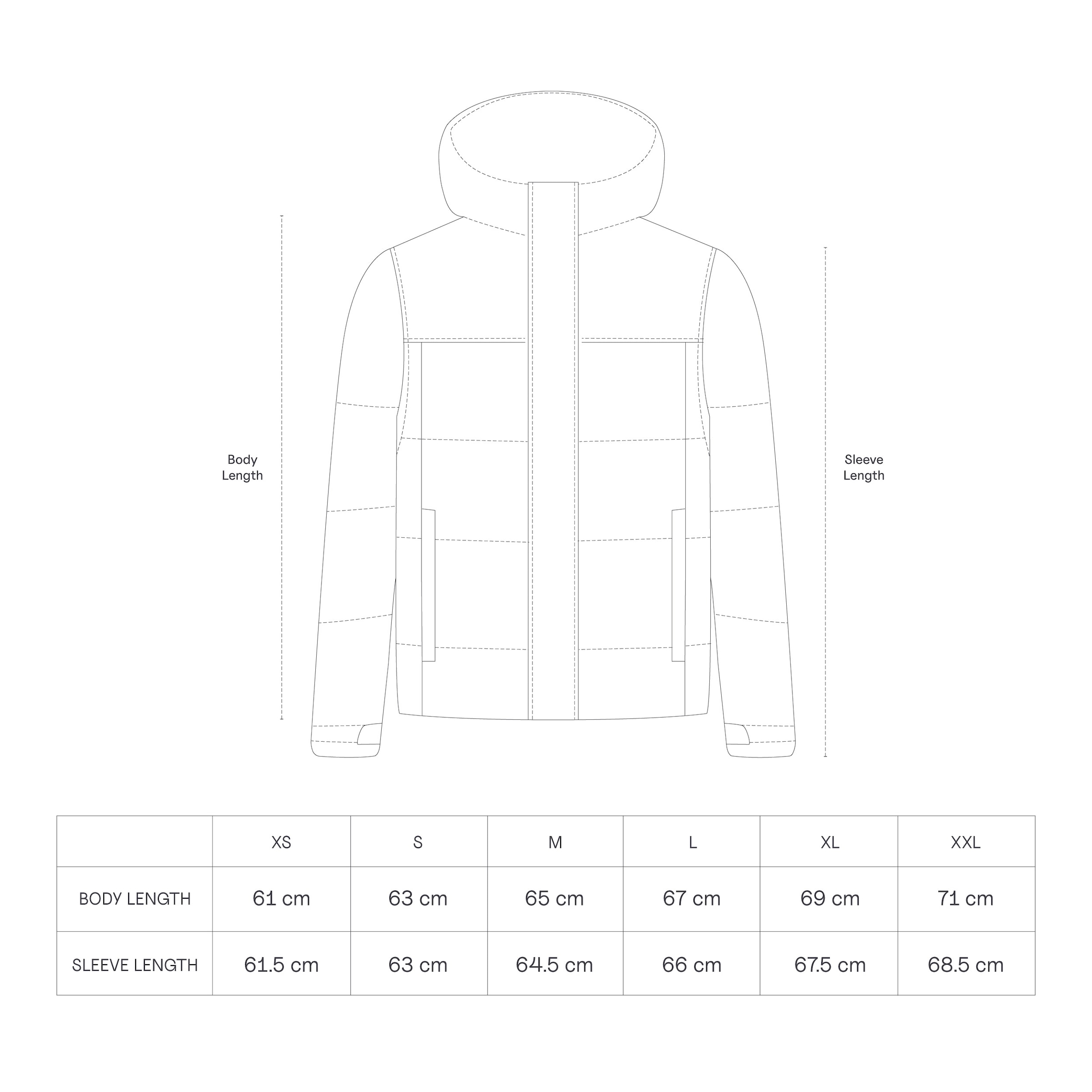 Short Winter Puffer Jacket Olive