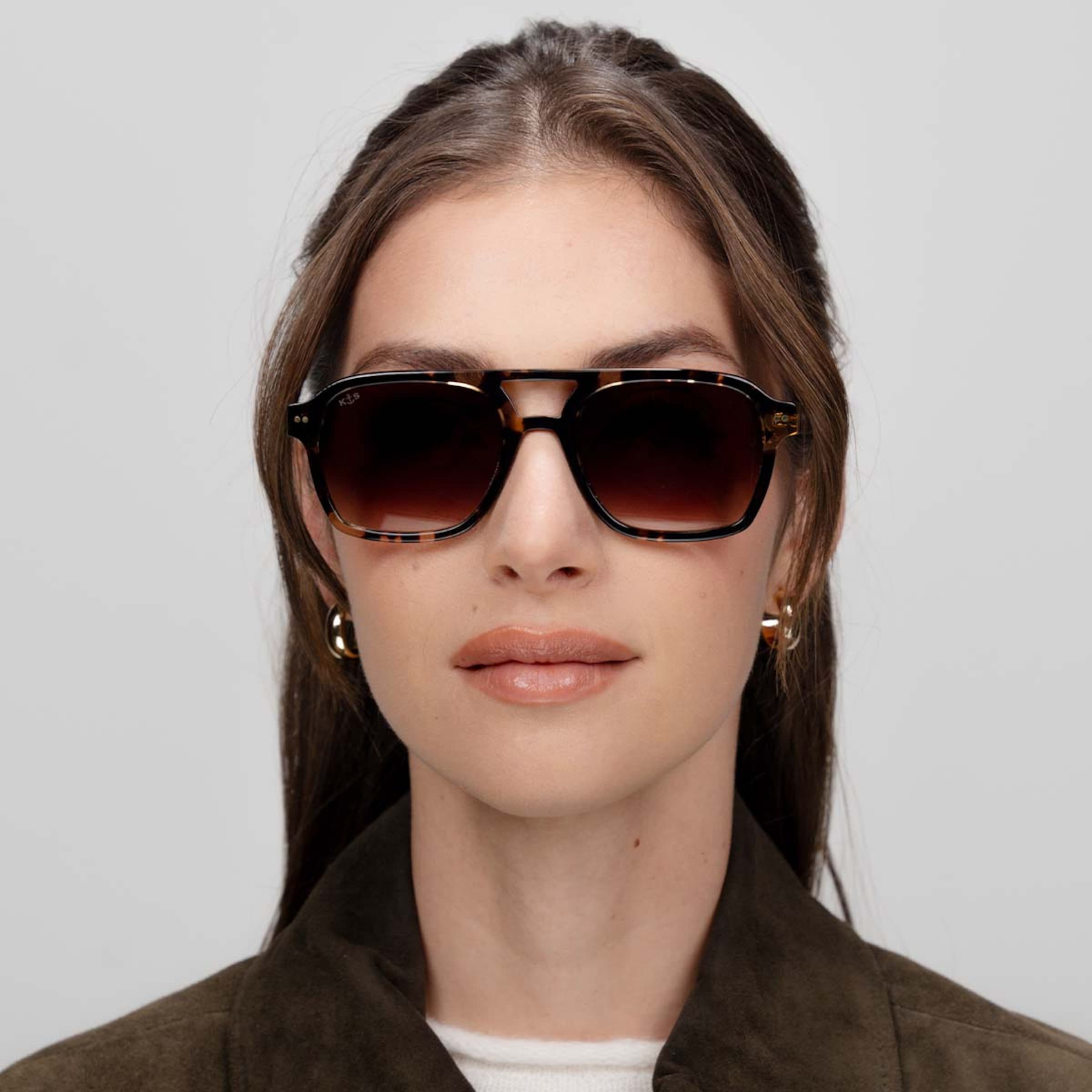 Zurich Edge Crystal Tortoise Brown