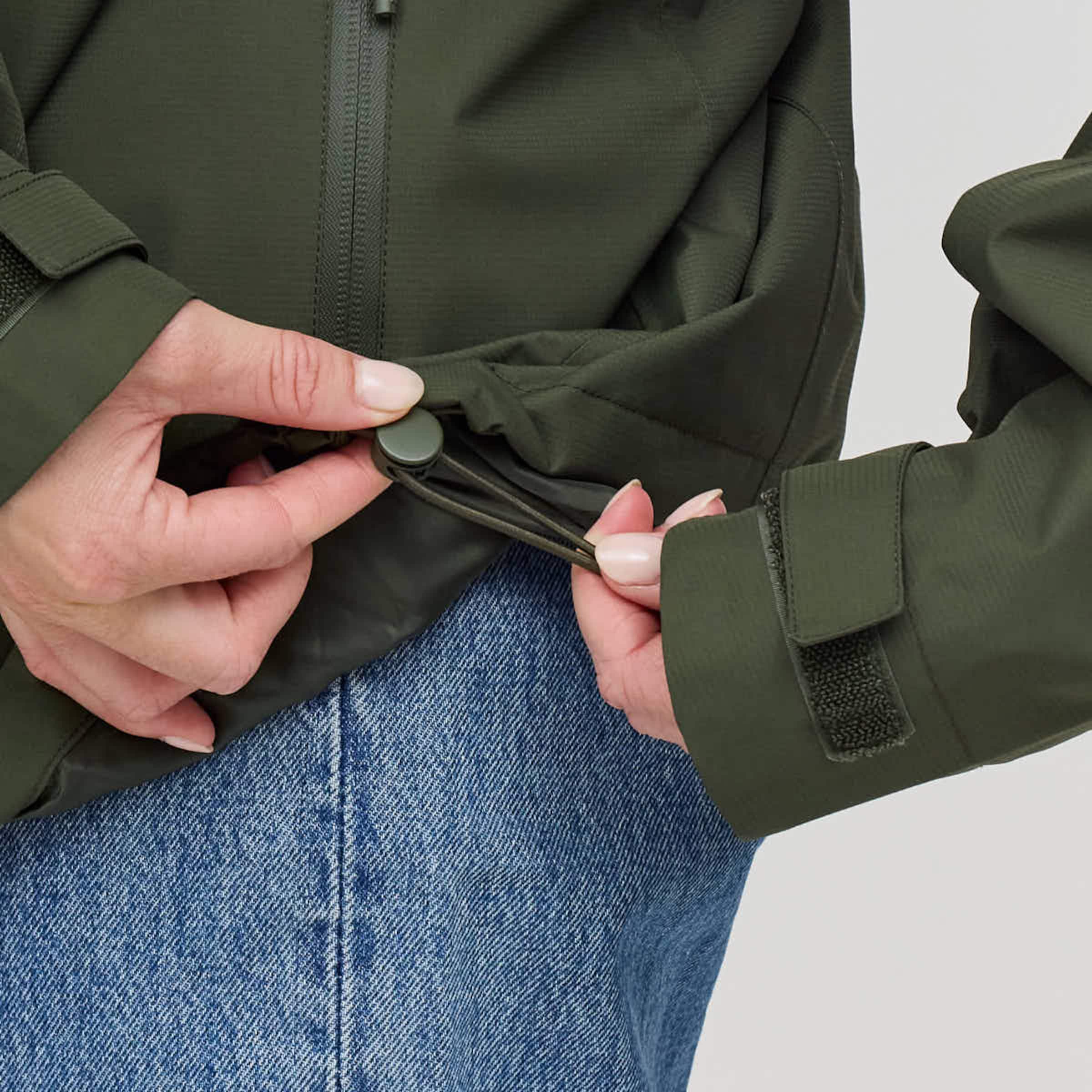 Puffer 3in1 Rain Jacket Olive