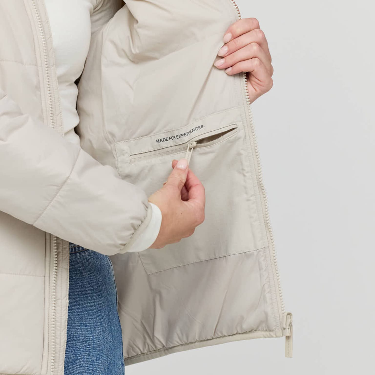 Puffer Jacket, Puffer Jacket Sandstone Sandstone, Bild 5 von 7