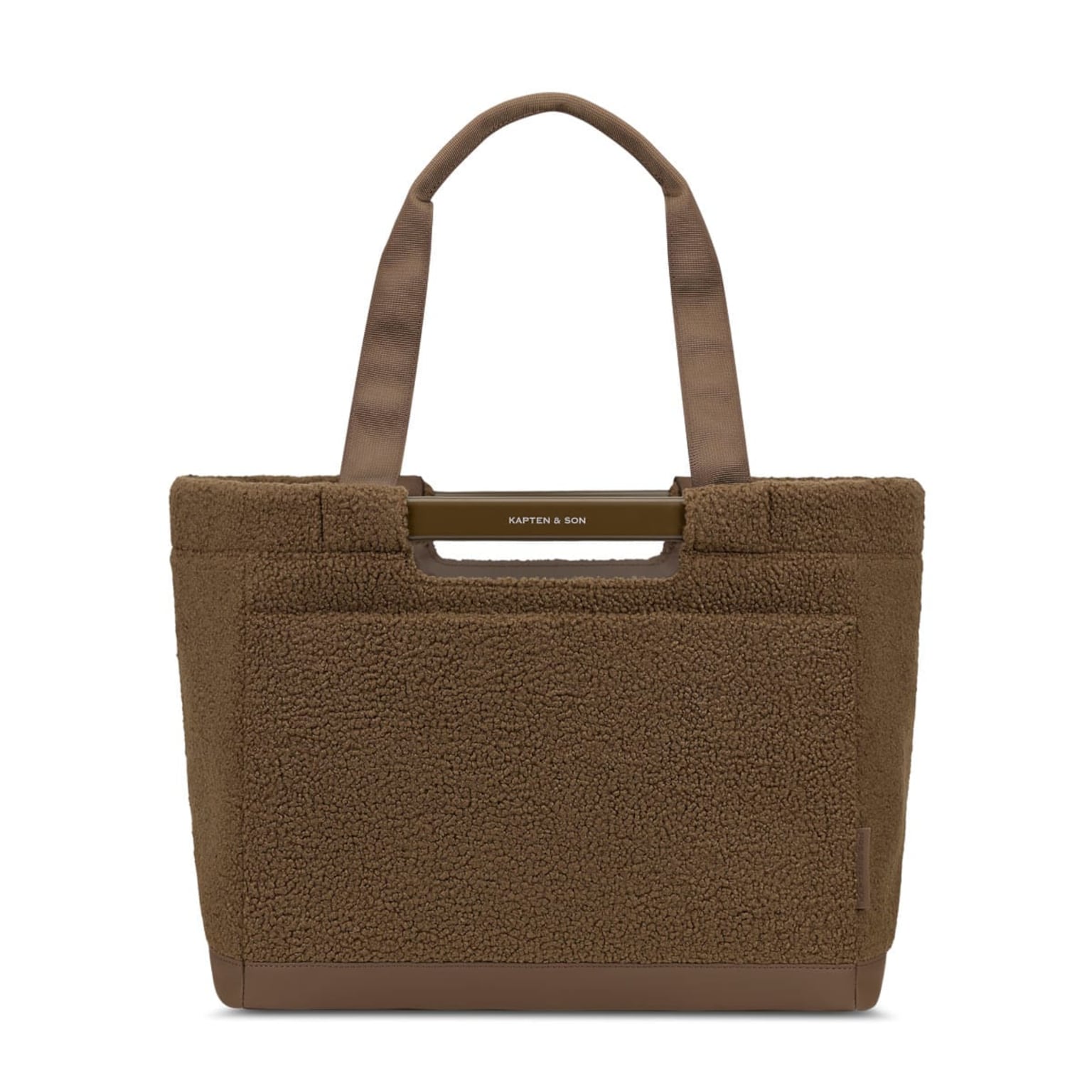 Vaasa Shopping Basket, Vaasa Shopping Basket Fleece Mocha Brown Mocha Brown, Bild 1 von 9
