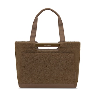 Vaasa Shopping Basket, Vaasa Shopping Basket Fleece Mocha Brown Mocha Brown