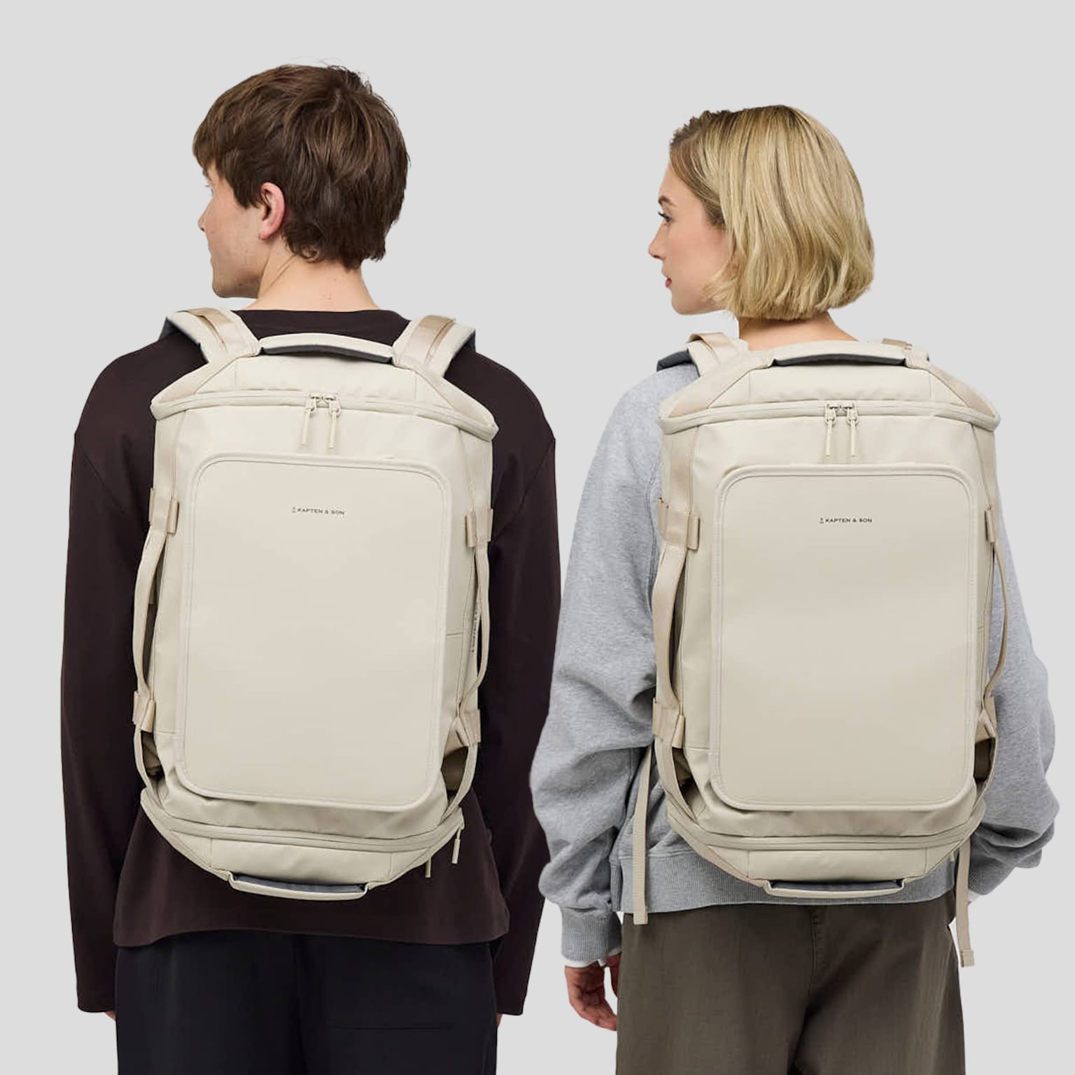 Lisbon Duffle Small, Lisbon Duffle Backpack Small Sandstone , Sandstone, Afbeelding 3 van 12