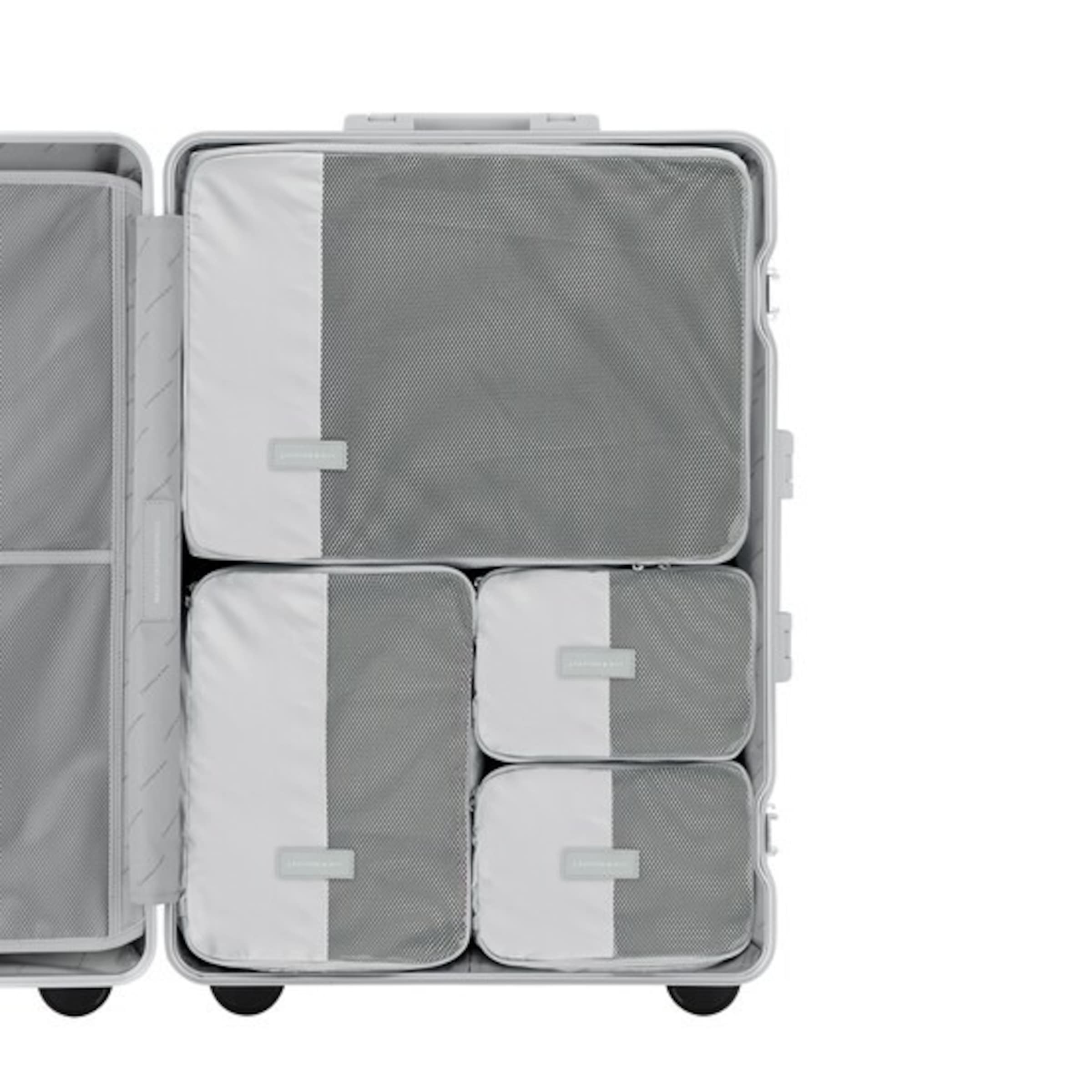 Set Heathrow Aluminium Silver