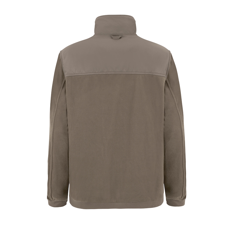 Light Fleece Jacket, Light Fleece Jacket Taupe Taupe, Bild 2 von 8