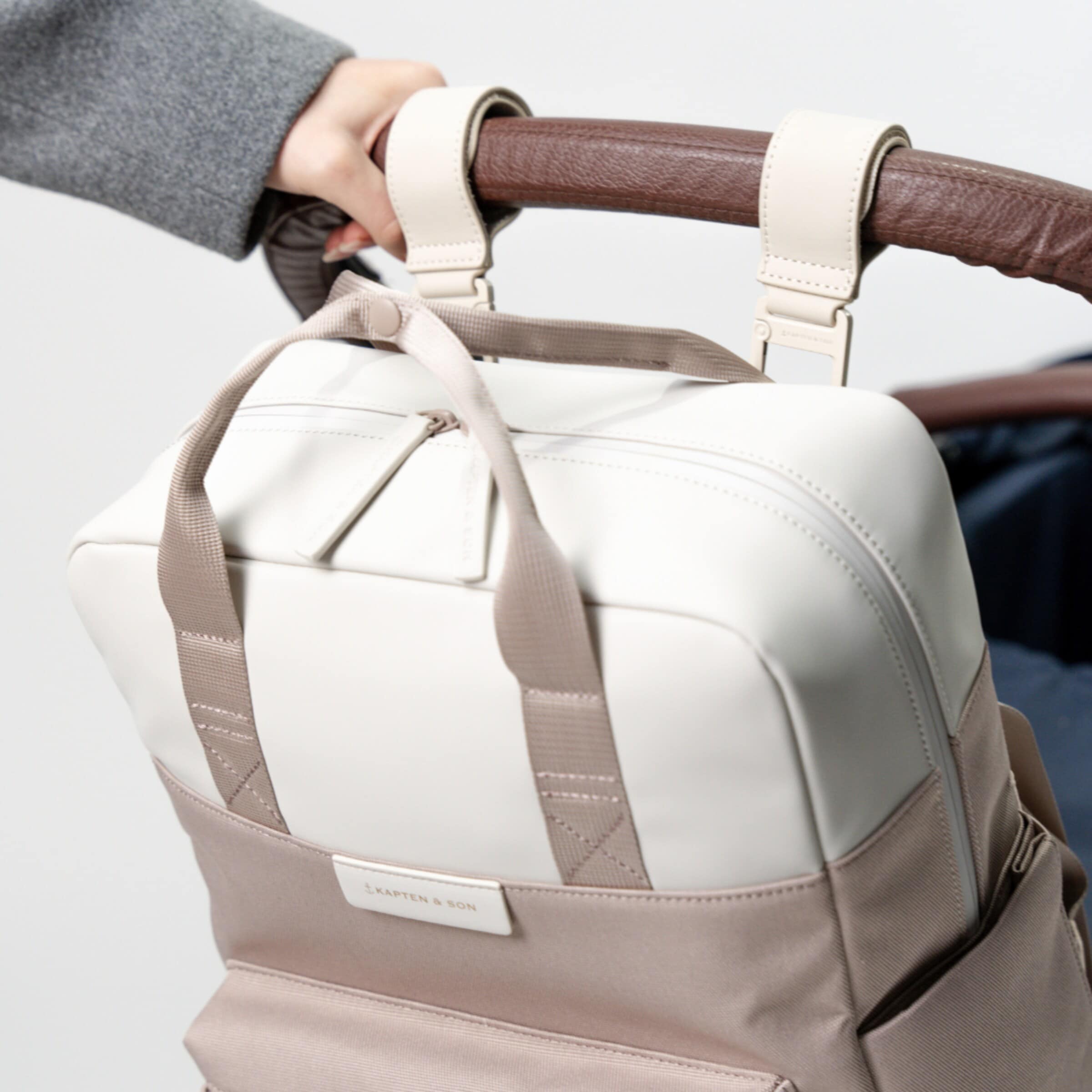 Bergen Pro Diaper Backpack Set Muted Clay