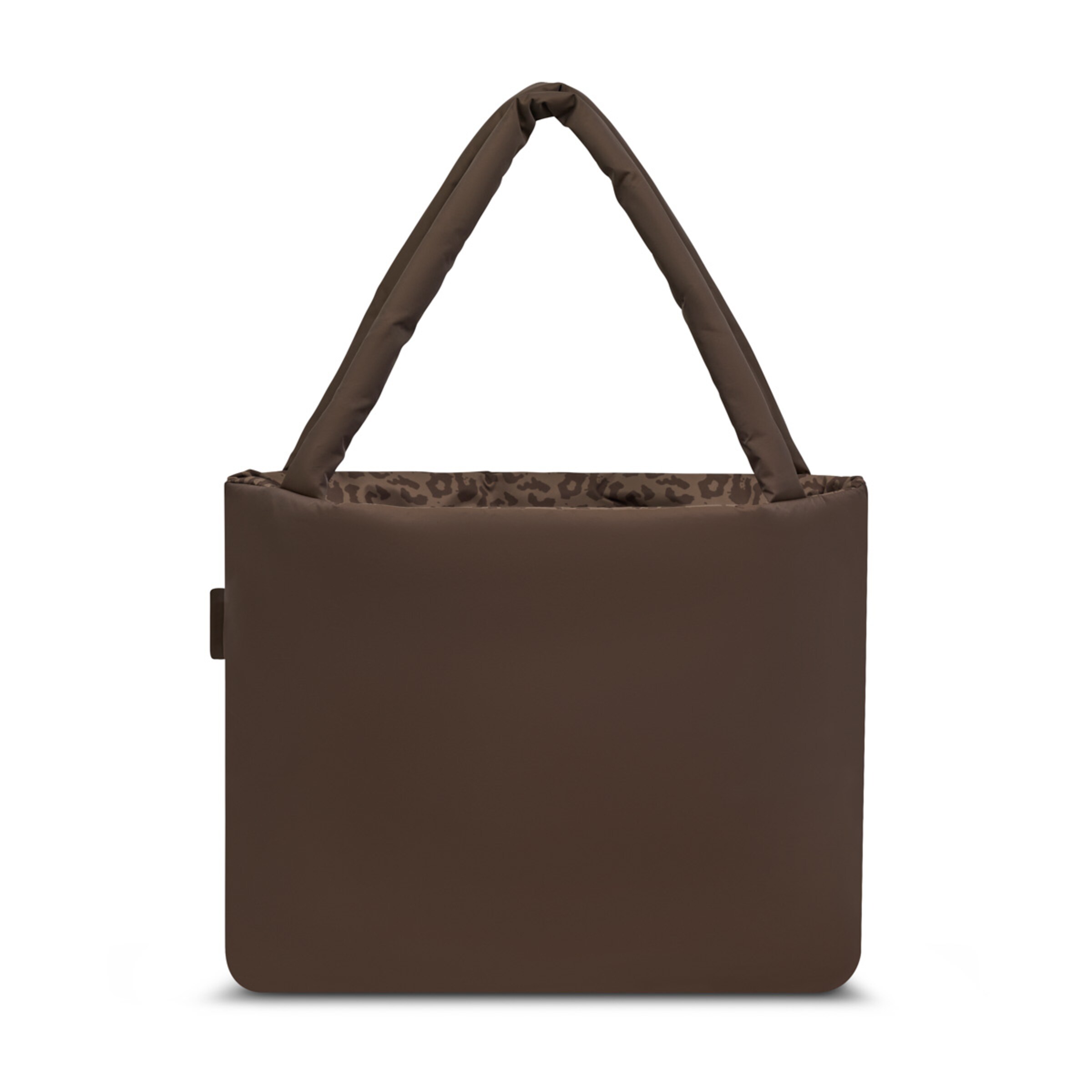 Norva 2in1 Shopper Dark Brown/Leo