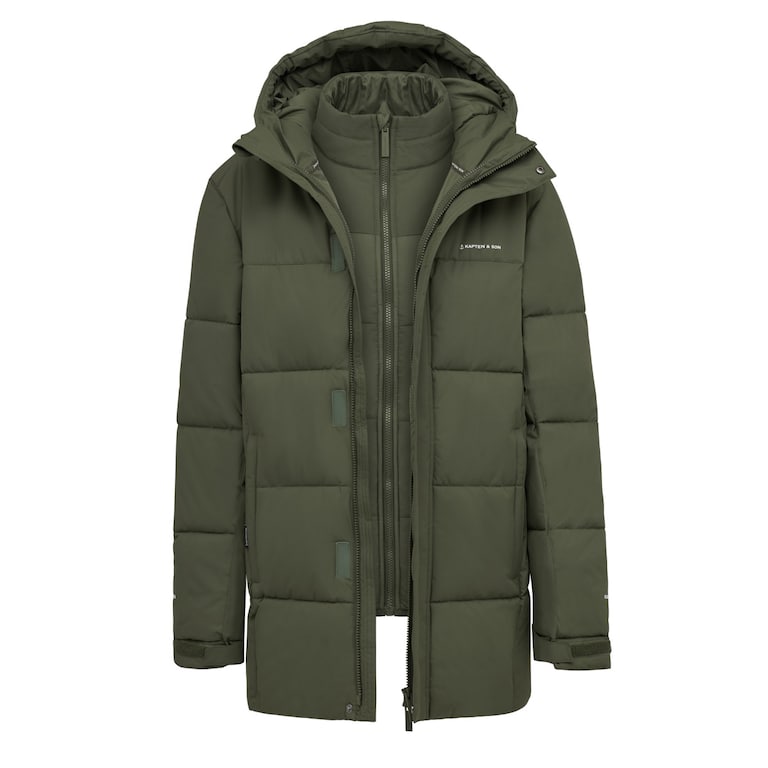 Arctic 3in1 Winter Jacket, Arctic 3in1 Winter Jacket Olive, Verde