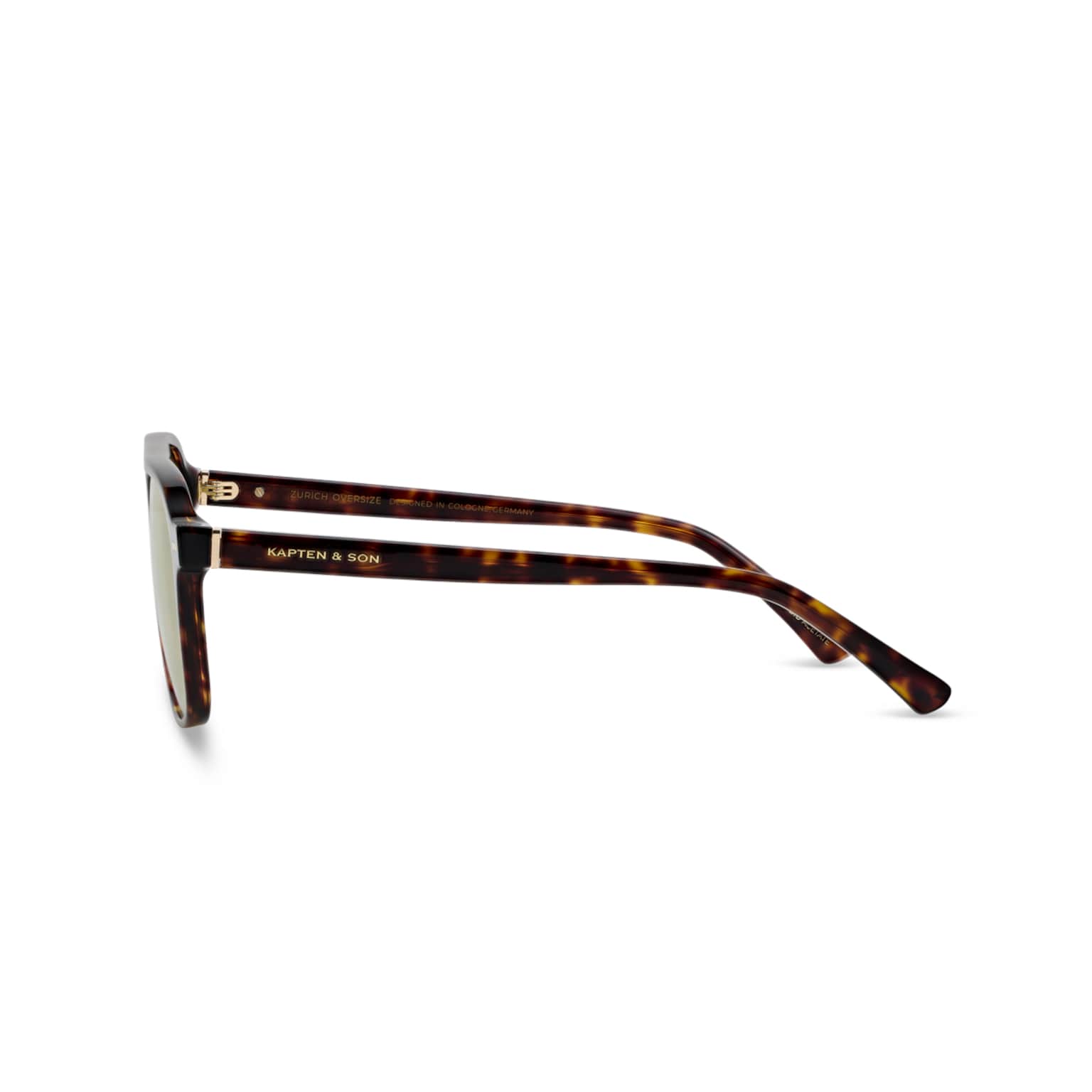 Zurich Oversize, Zurich Oversize Dark Tortoise Green, Tortoise, Afbeelding 5 van 6