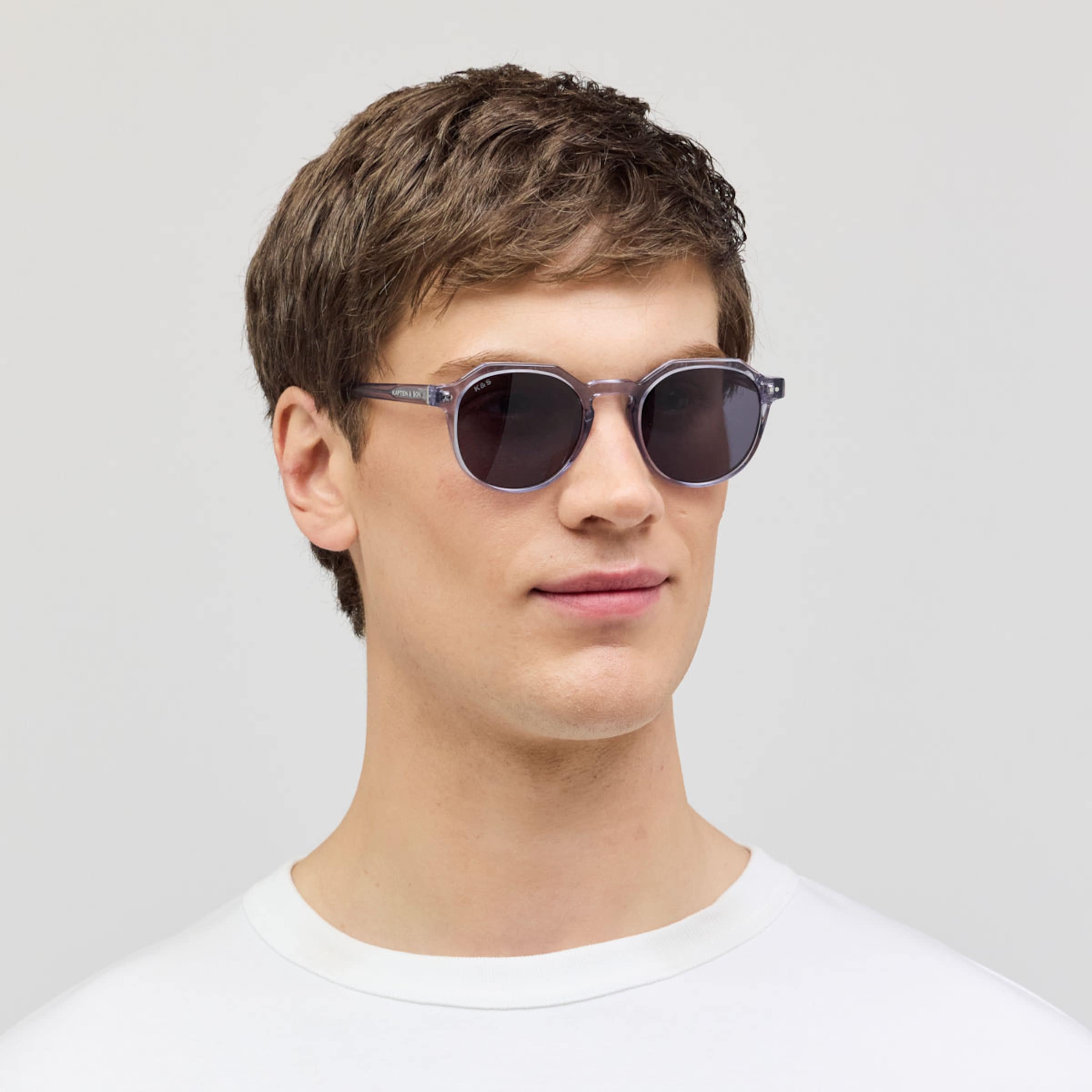 Manila Transparent Grey Black