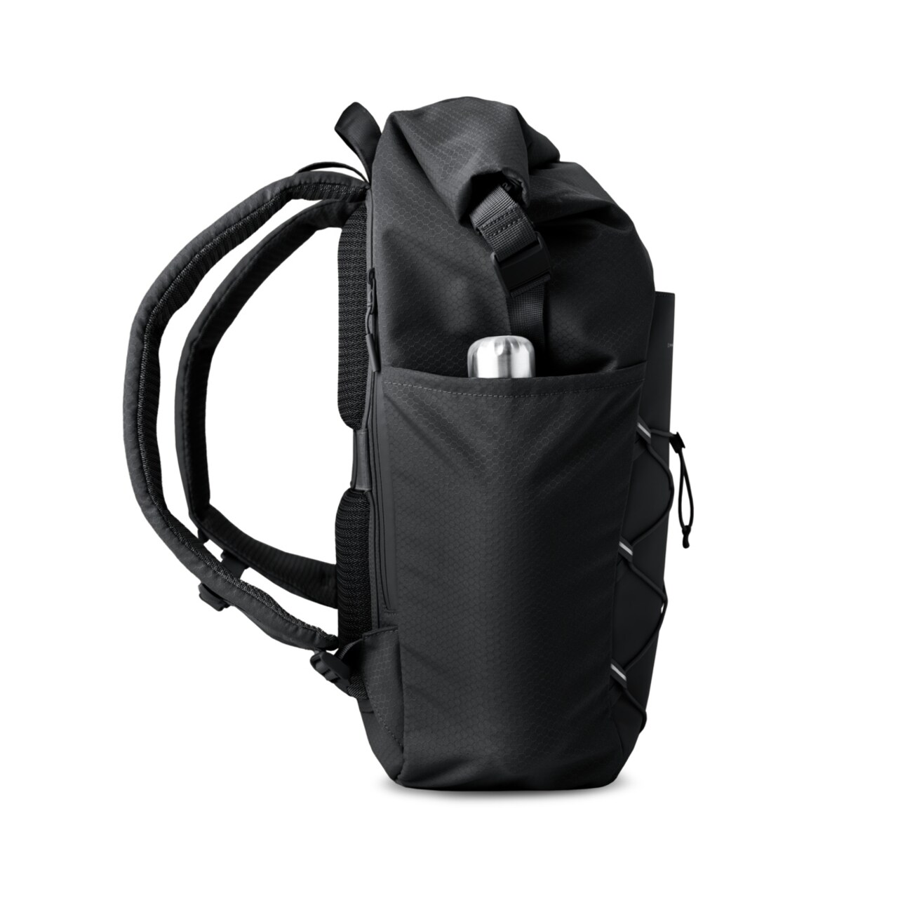 Yoho All Black Backpacks Kapten Son yoho-all-black-backpacks-kapten-son