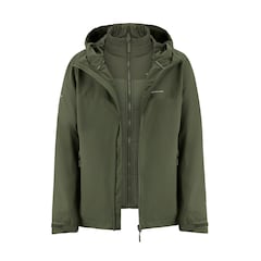 Puffer 3in1 Rain Jacket, Puffer 3in1 Rain Jacket Olive, Groen