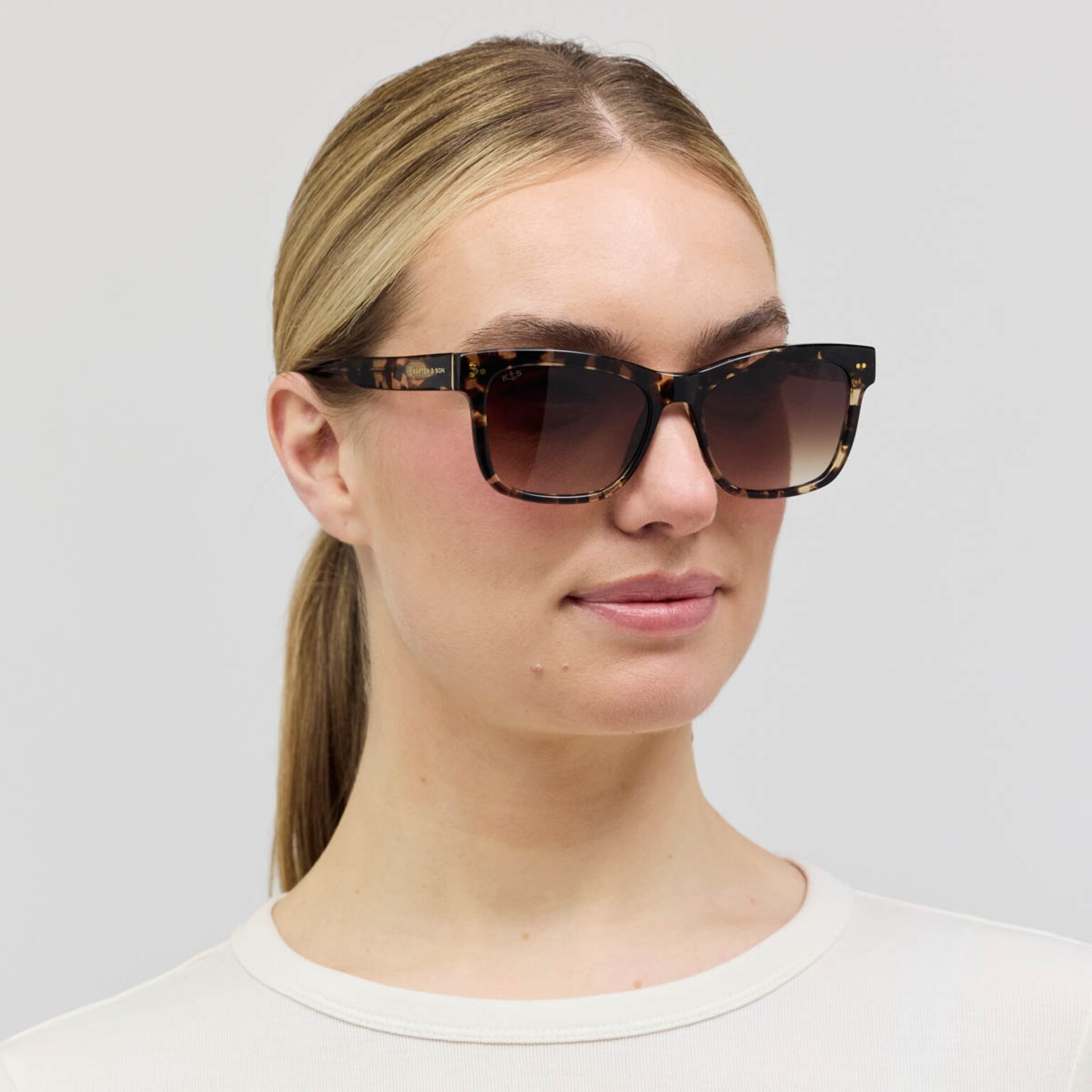 Venice, Venice Crystal Tortoise Brown, Crème, Afbeelding 2 van 6