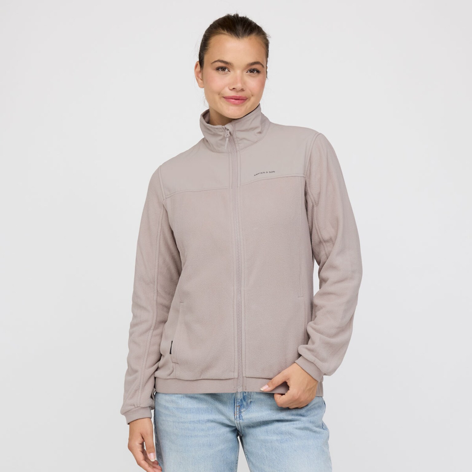 Light Fleece Jacket, Light Fleece Jacket Muted Rose Muted Rose, Bild 2 von 8