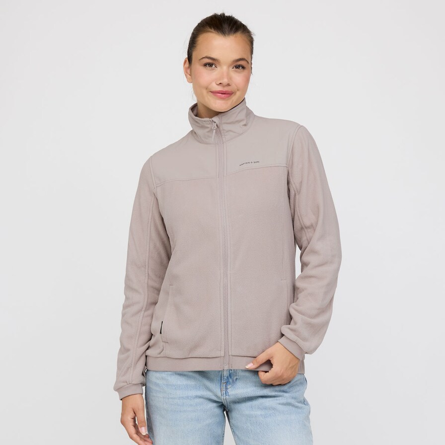 Light Fleece Jacket, Light Fleece Jacket Muted Rose Muted Rose, Bild 2 von 8