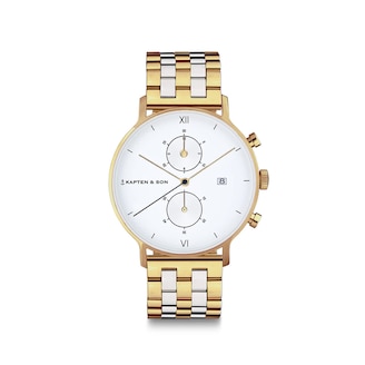 Chrono Small, Chrono Small Gold Bicolor Steel, Goud