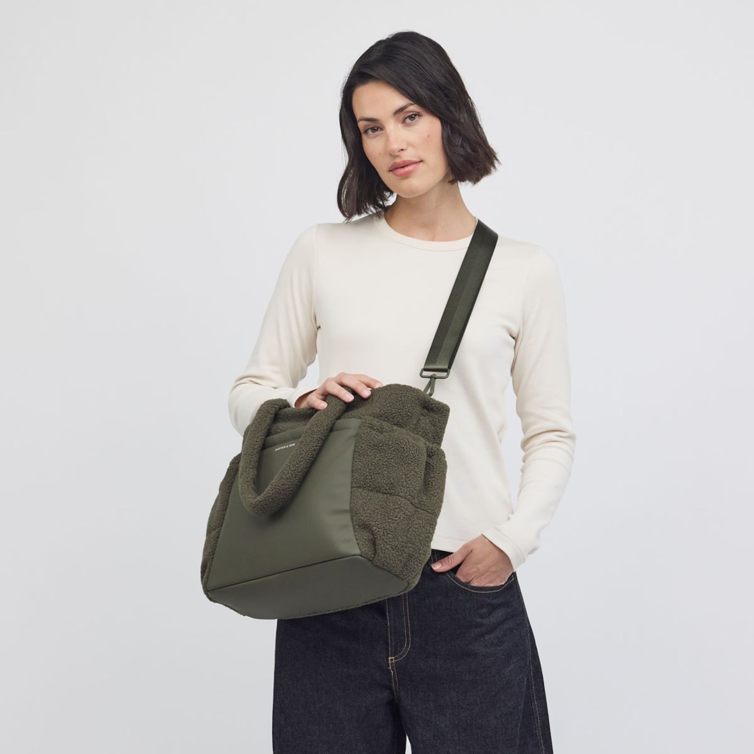 Hellvi Cloud Medium, Hellvi Cloud Medium Fleece Khaki Khaki, Bild 3 von 7