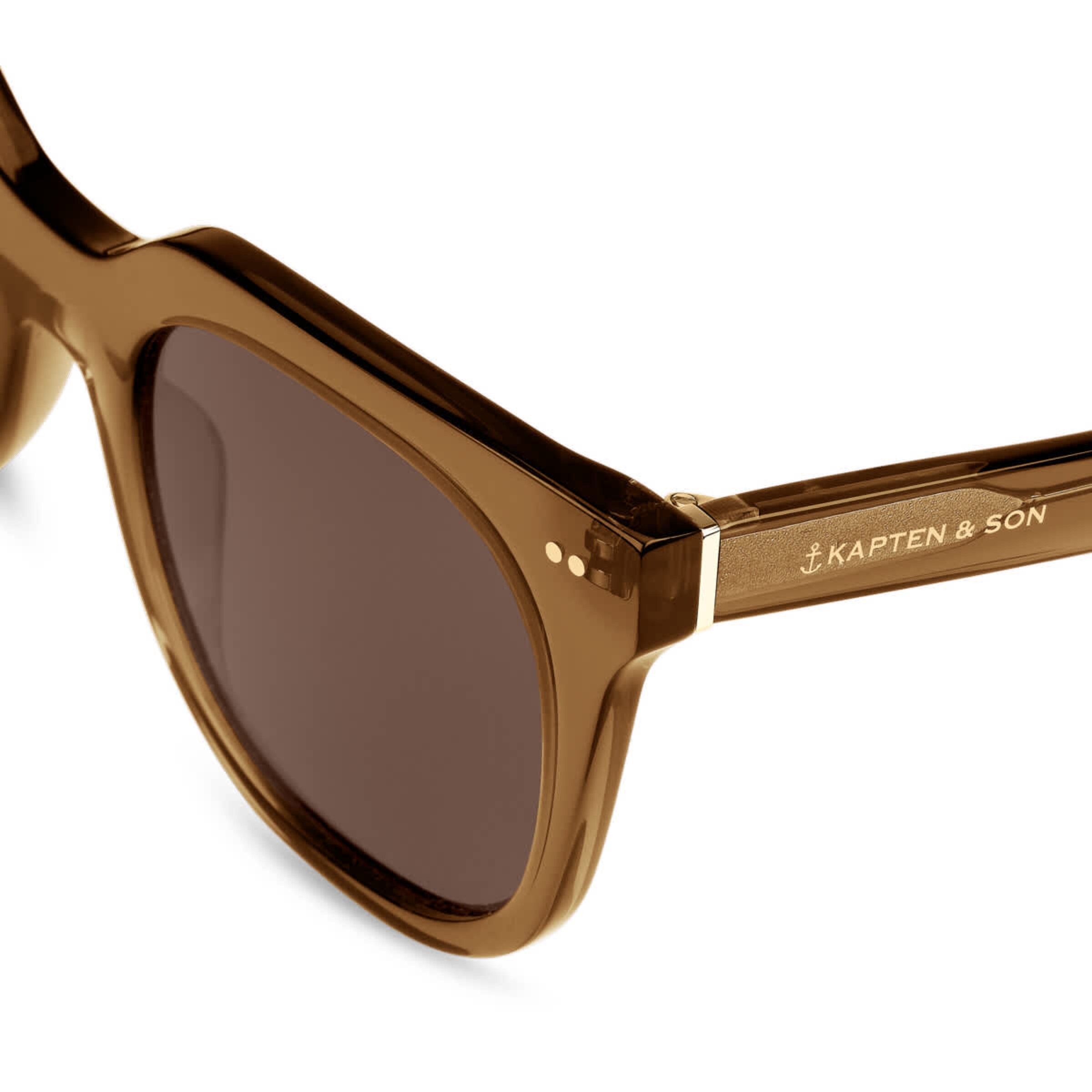 Florence Transparent Caramel Brown