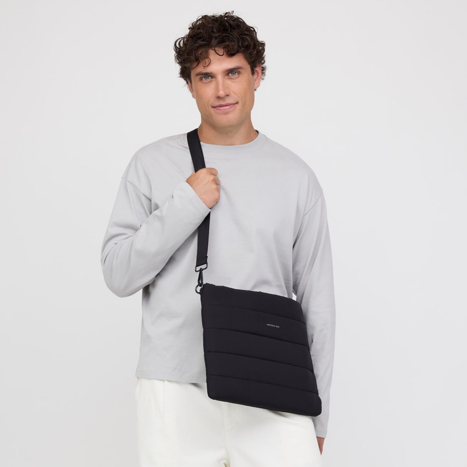 Ava Laptop Sleeve, Ava Laptop Sleeve All Black Noir, Image 3 sur 9