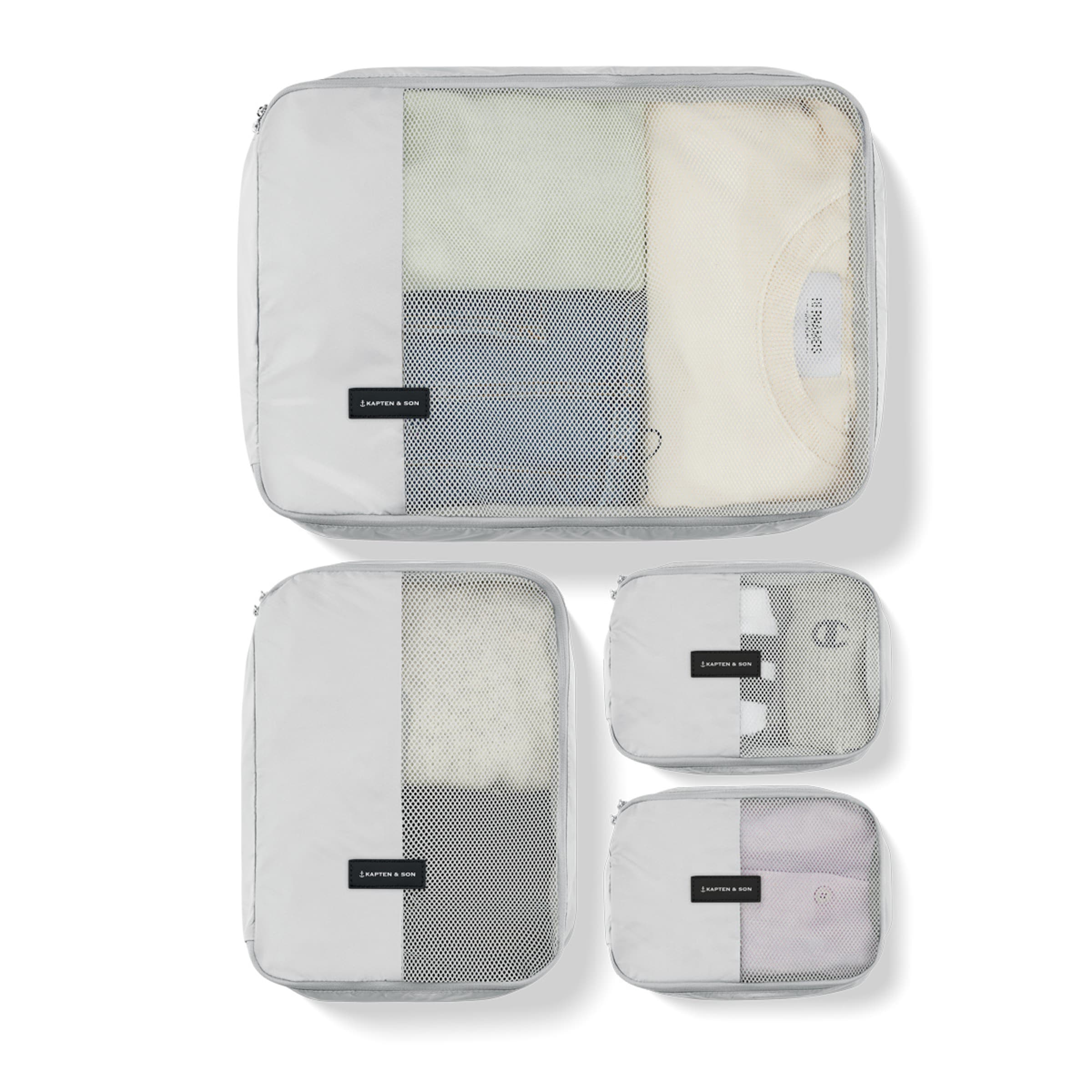 Packing Cubes Set Large All Black