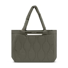 Vaasa Shopping Basket, Vaasa Shopping Basket Quilted Khaki Khaki