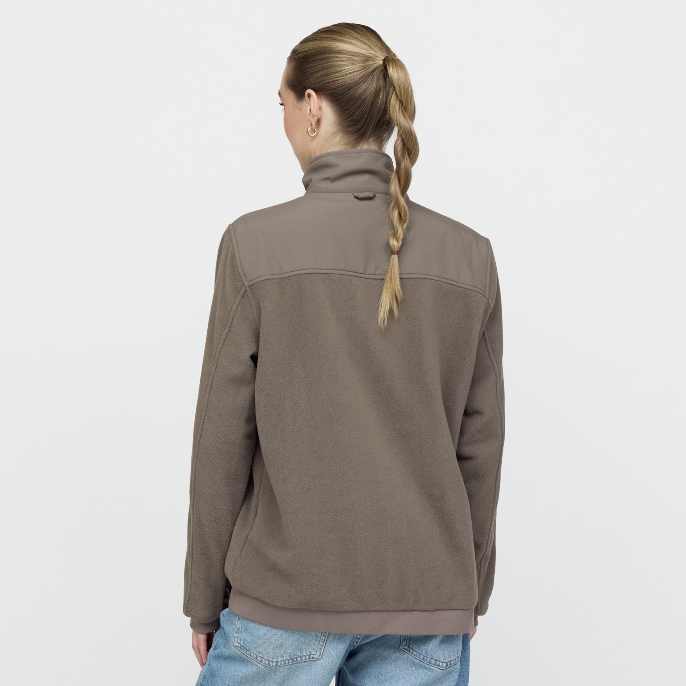 Light Fleece Jacket Taupe
