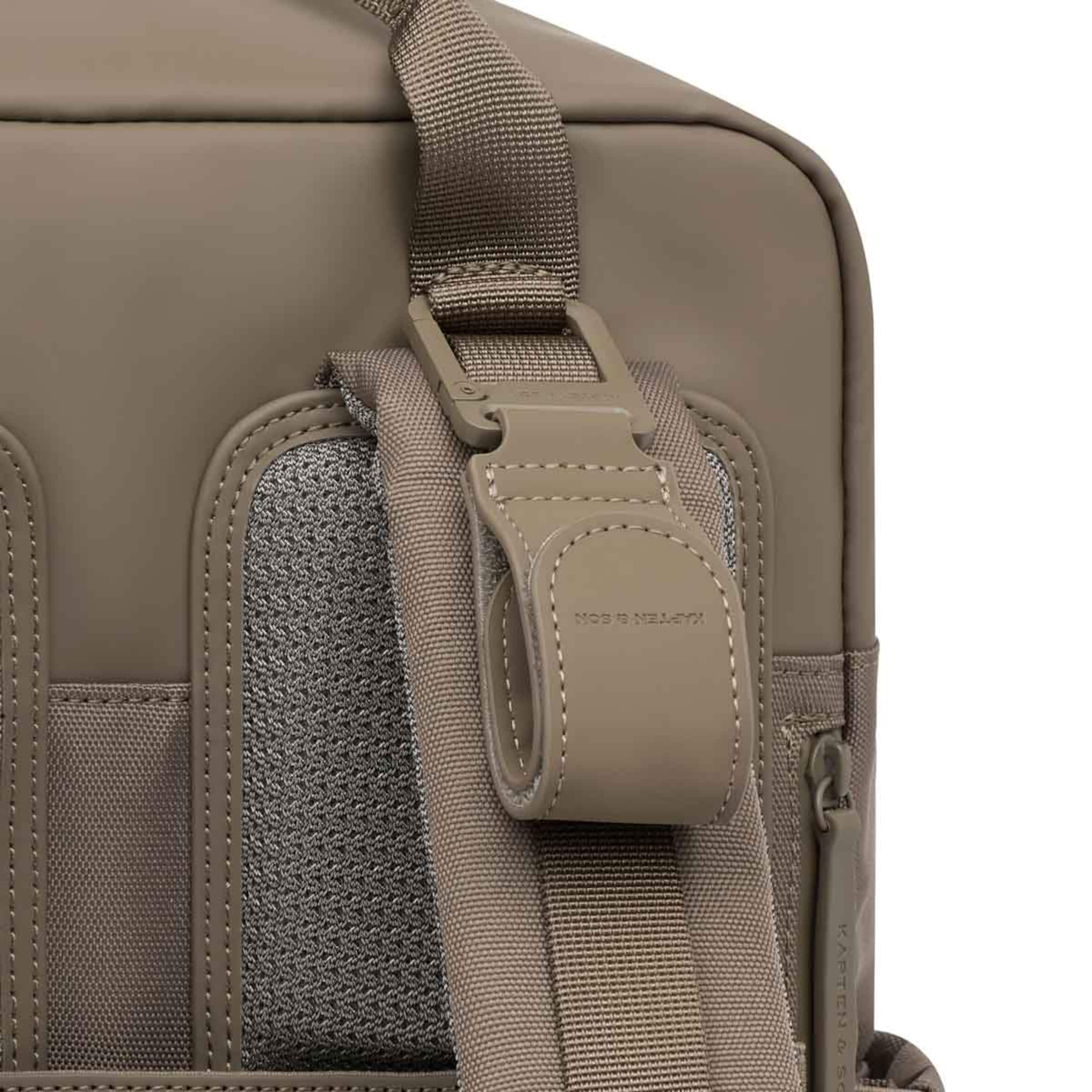 Bergen Pro Diaper Backpack Set Walnut