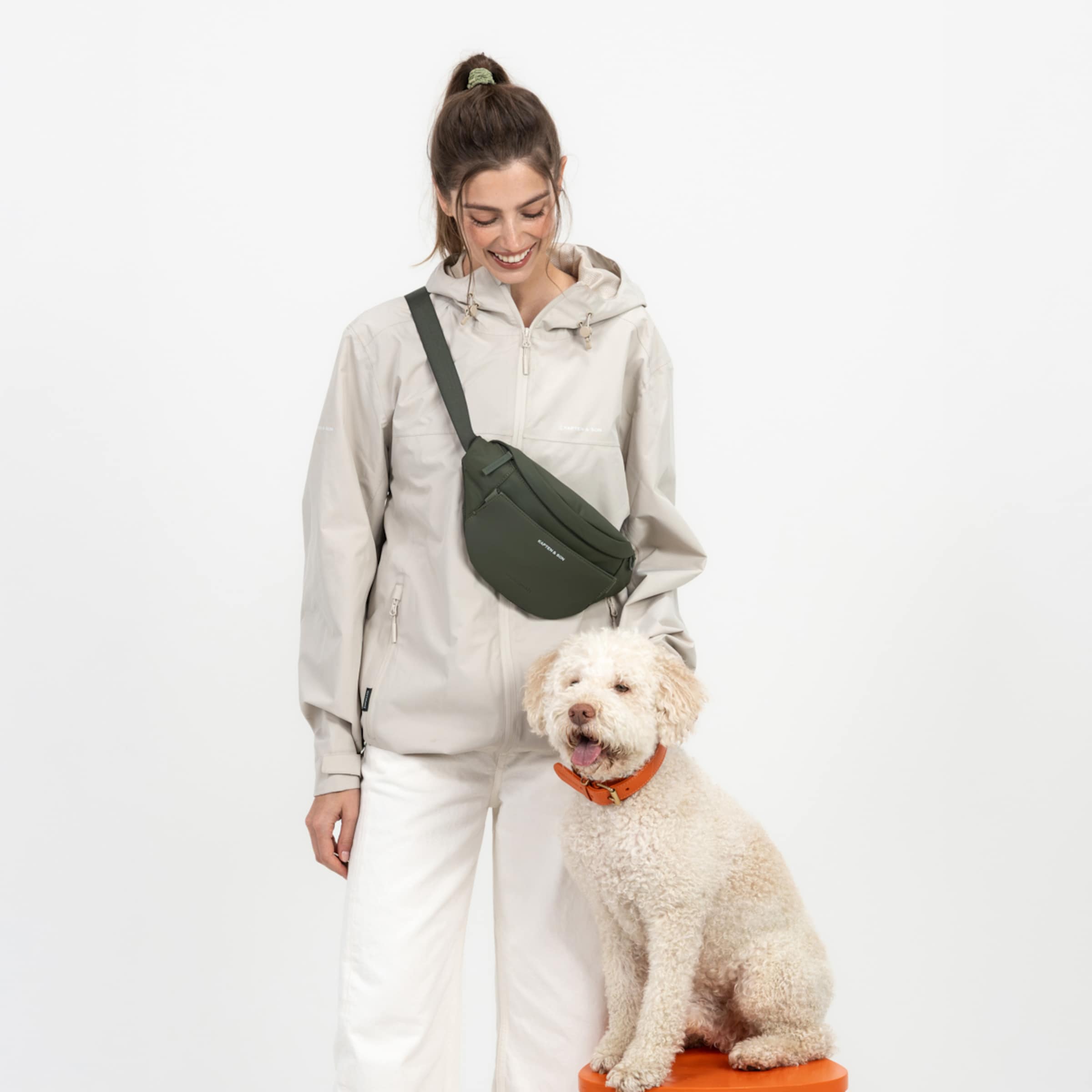 Eli Dog Bag Olive