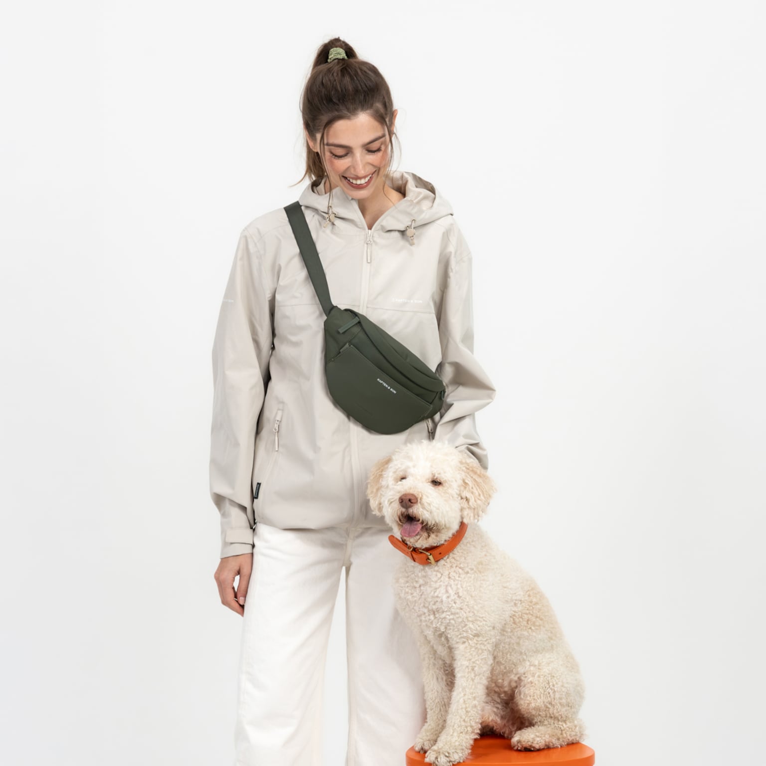 Eli Dog Bag, Eli Dog Bag Olive Olive, Bild 2 von 13
